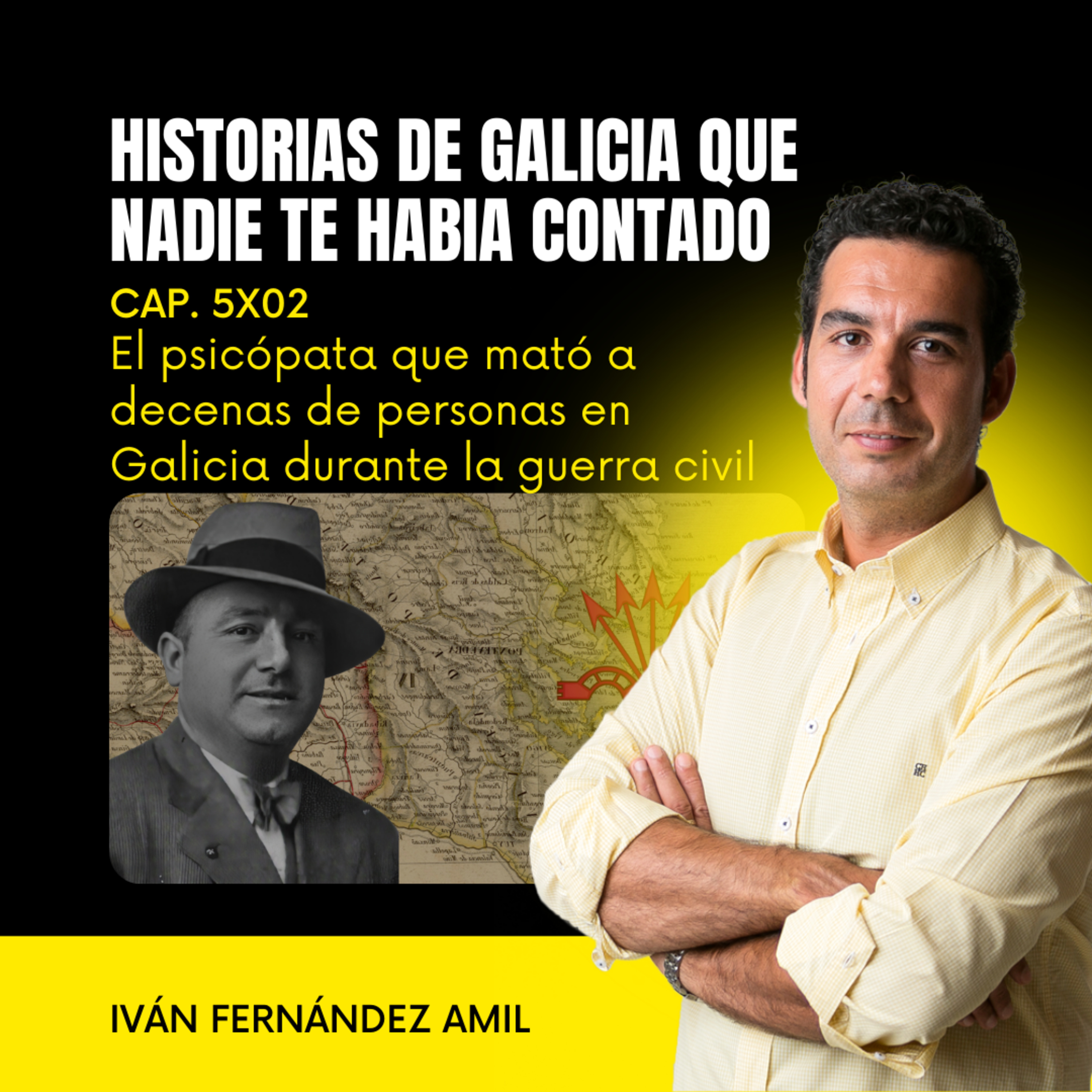 El psicópata que asesinó a decenas de personas en Galicia durante la guerra civil española: Víctor Lis Quibén