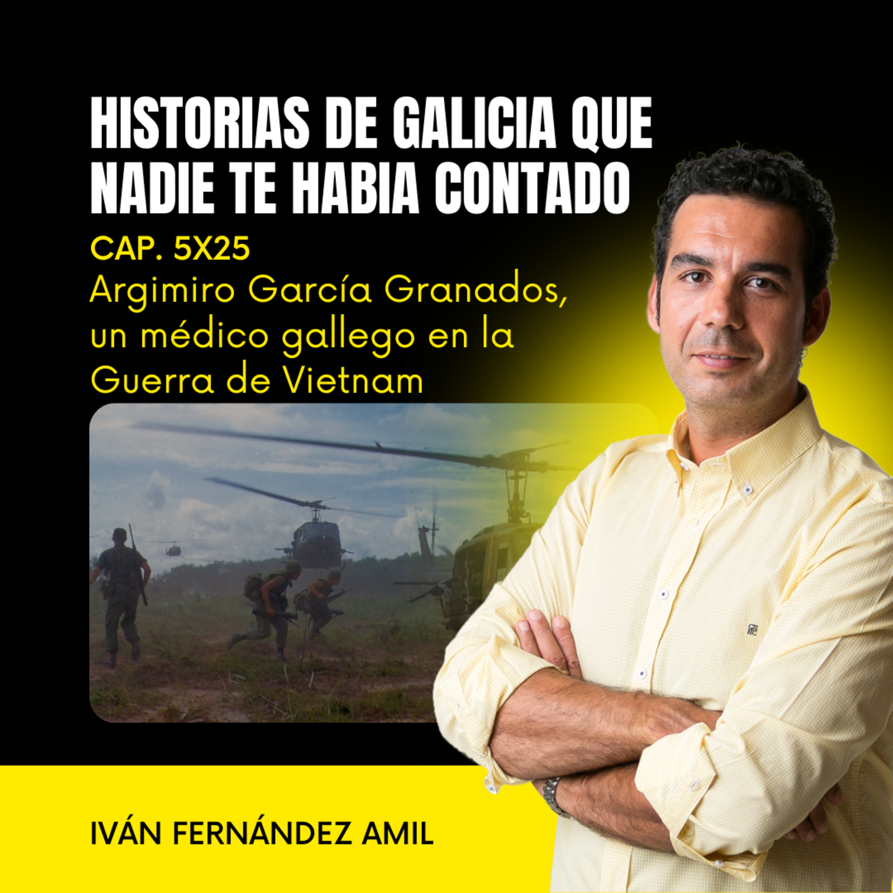 Argimiro García Granados, un médico gallego en la Guerra de Vietnam