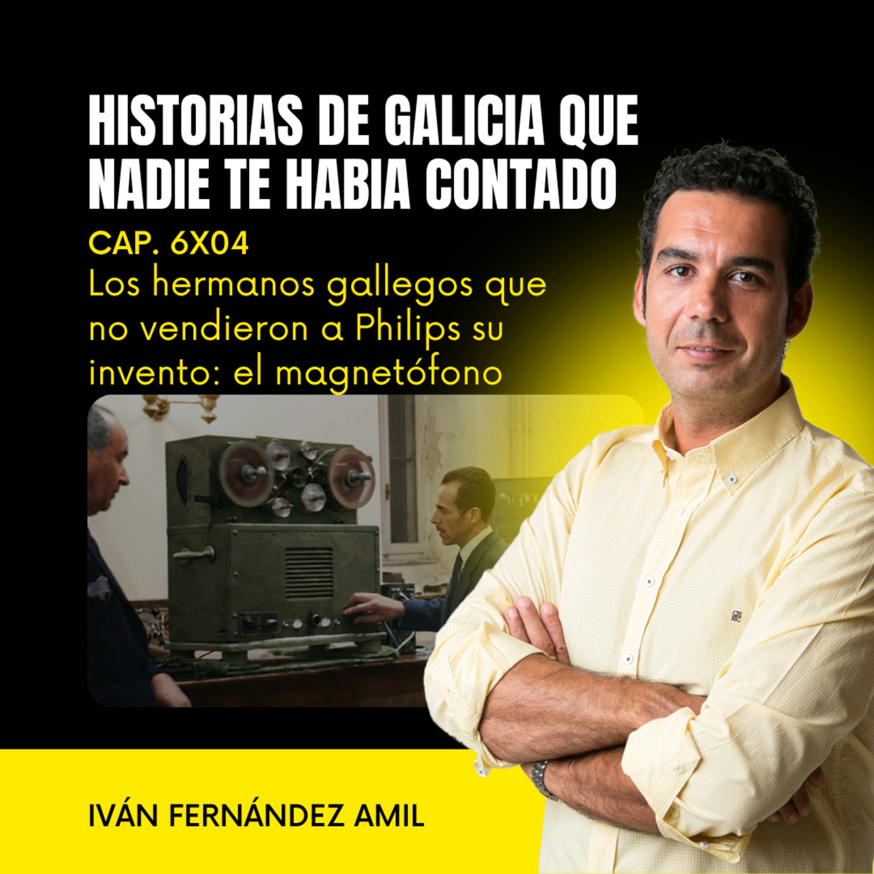 Portela Seijo, los hermanos gallegos que plantaron a Philips y no vendieron su invento: el magnetófono