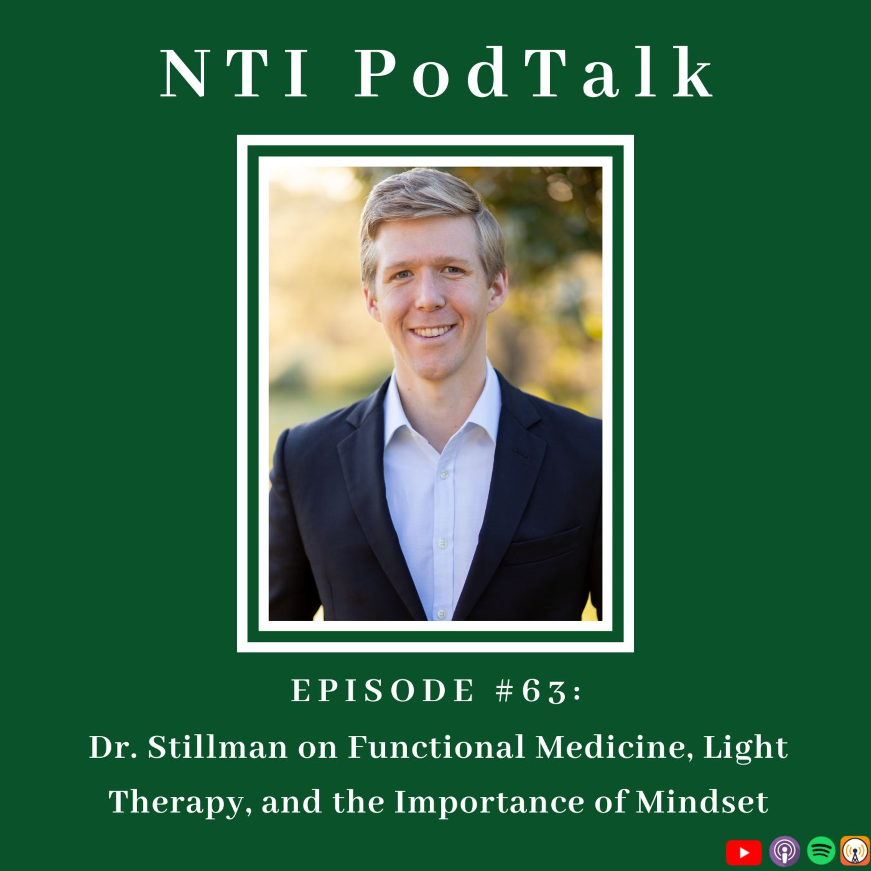 Dr. Stillman on Functional Medicine, Light Therapy, and the Importance of Mindset | EP 63 episode artwork