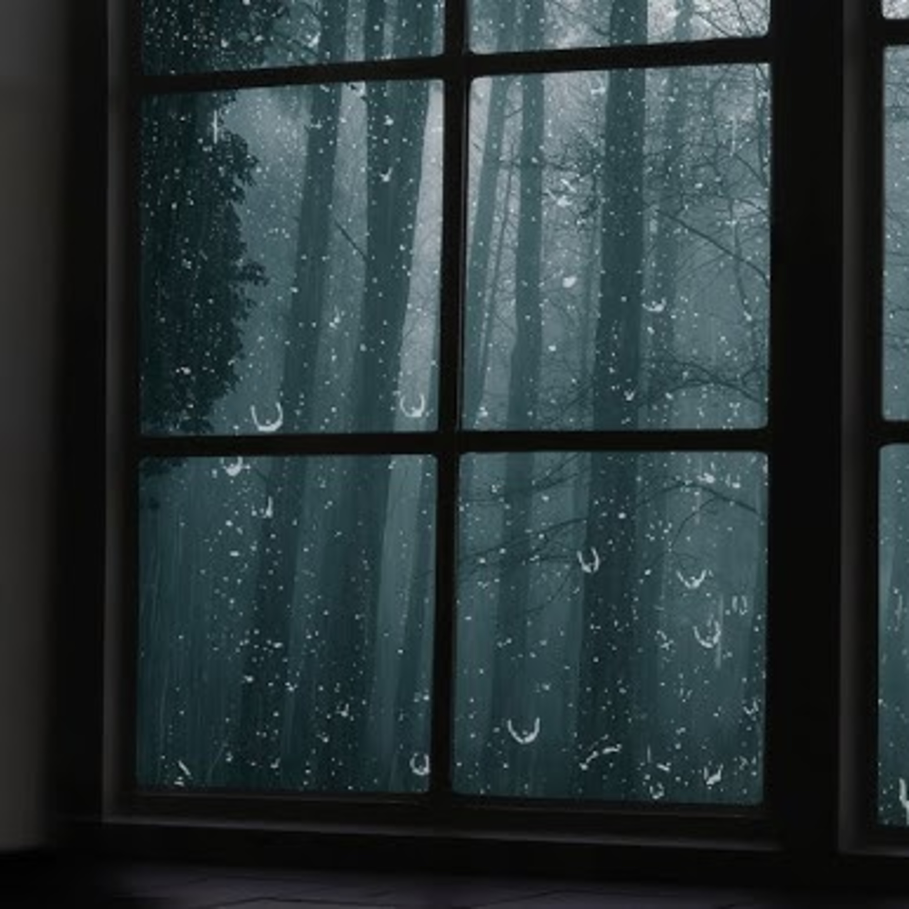 Open Window Rainstorm | 1 Hour White Noise Video episode artwork
