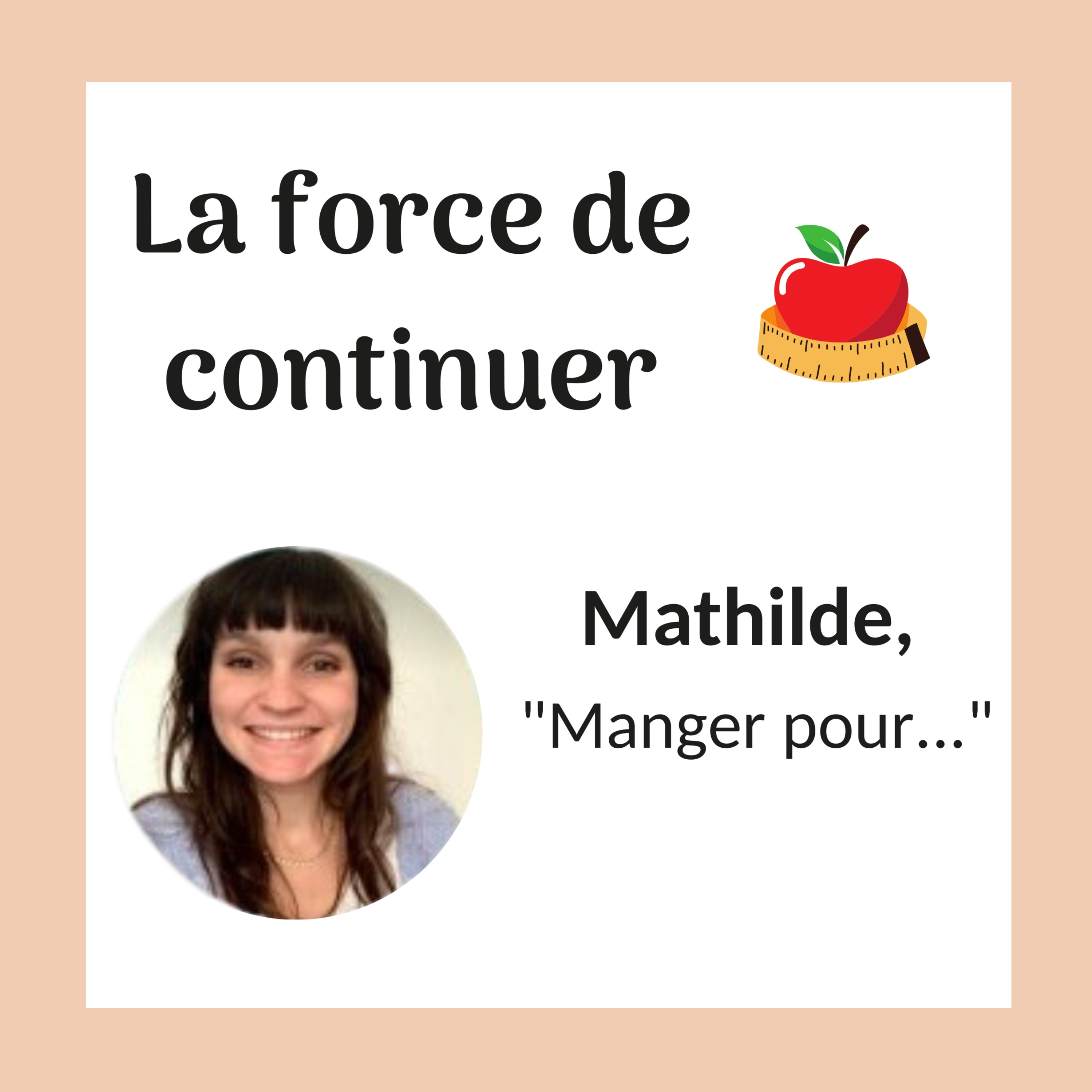 La force de continuer
