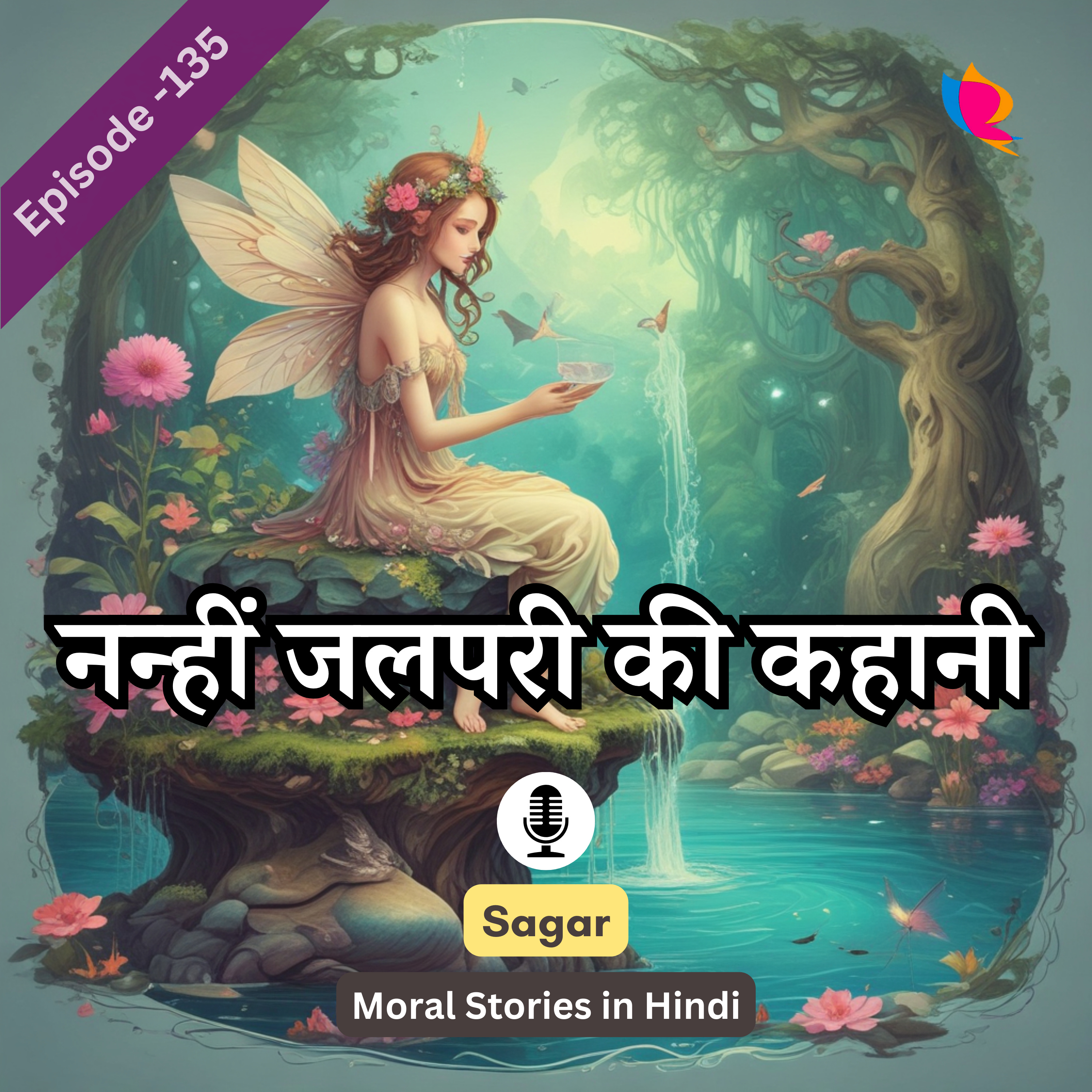 135. नन्हीं जलपरी की कहानी - द लिटिल मरमेड | The Little Mermaid Story in Hindi episode artwork