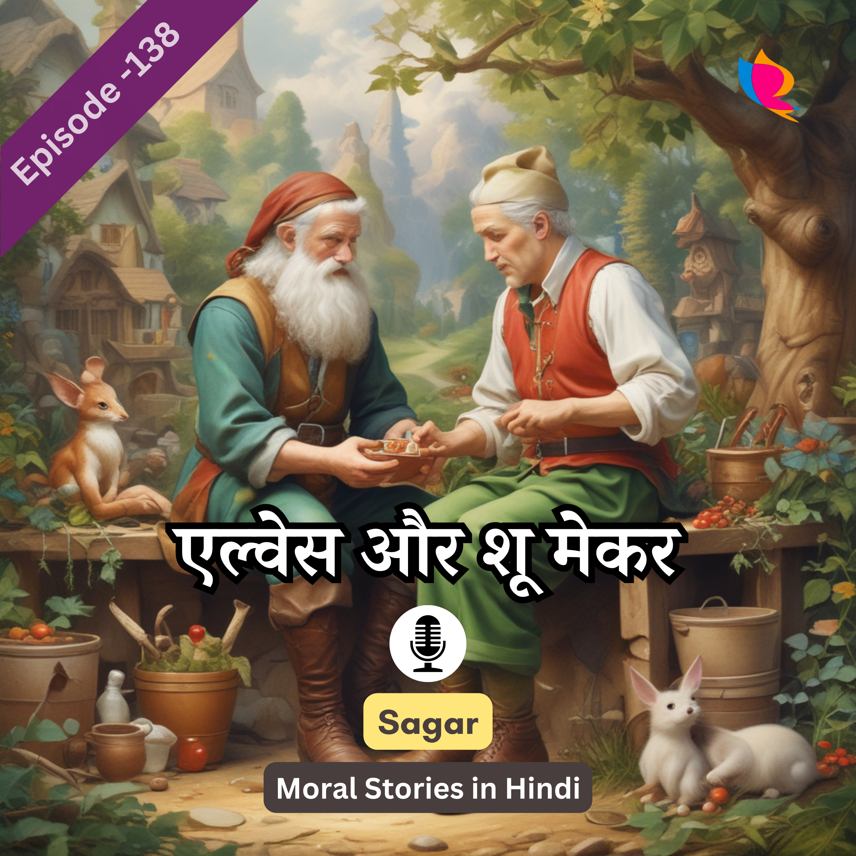 138. बौनों और मोची की कहानी - एल्वेस और शू मेकर | Shoemaker And The Elves Story In Hindi episode artwork