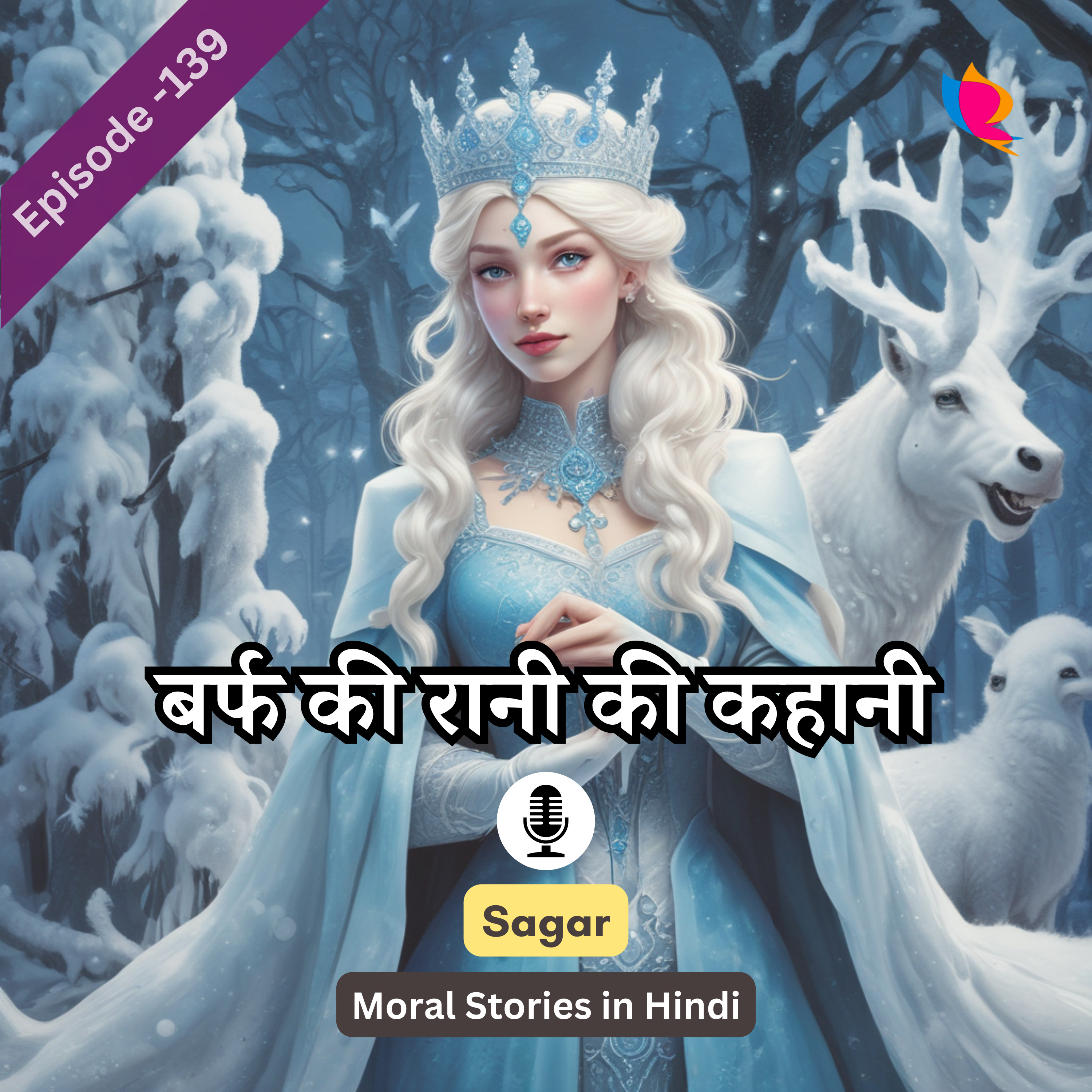 139. द स्नो क्वीन - बर्फ की रानी की कहानी | The Snow Queen First Story In Hindi episode artwork