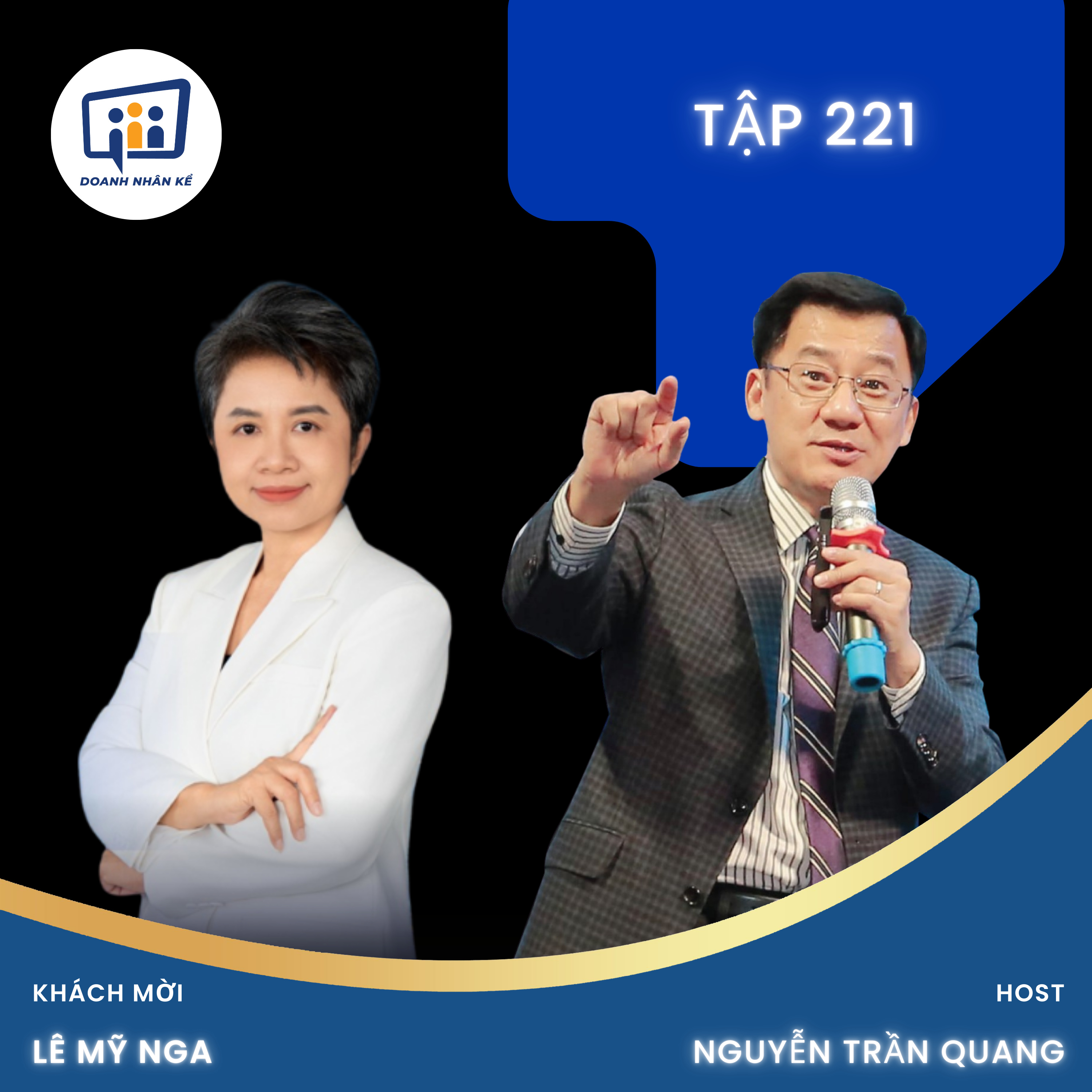 #221 Shark Lê Mỹ Nga : Hệ sinh thái Đổi Mới Sáng Tạo trong Khởi Nghiệp.  episode artwork
