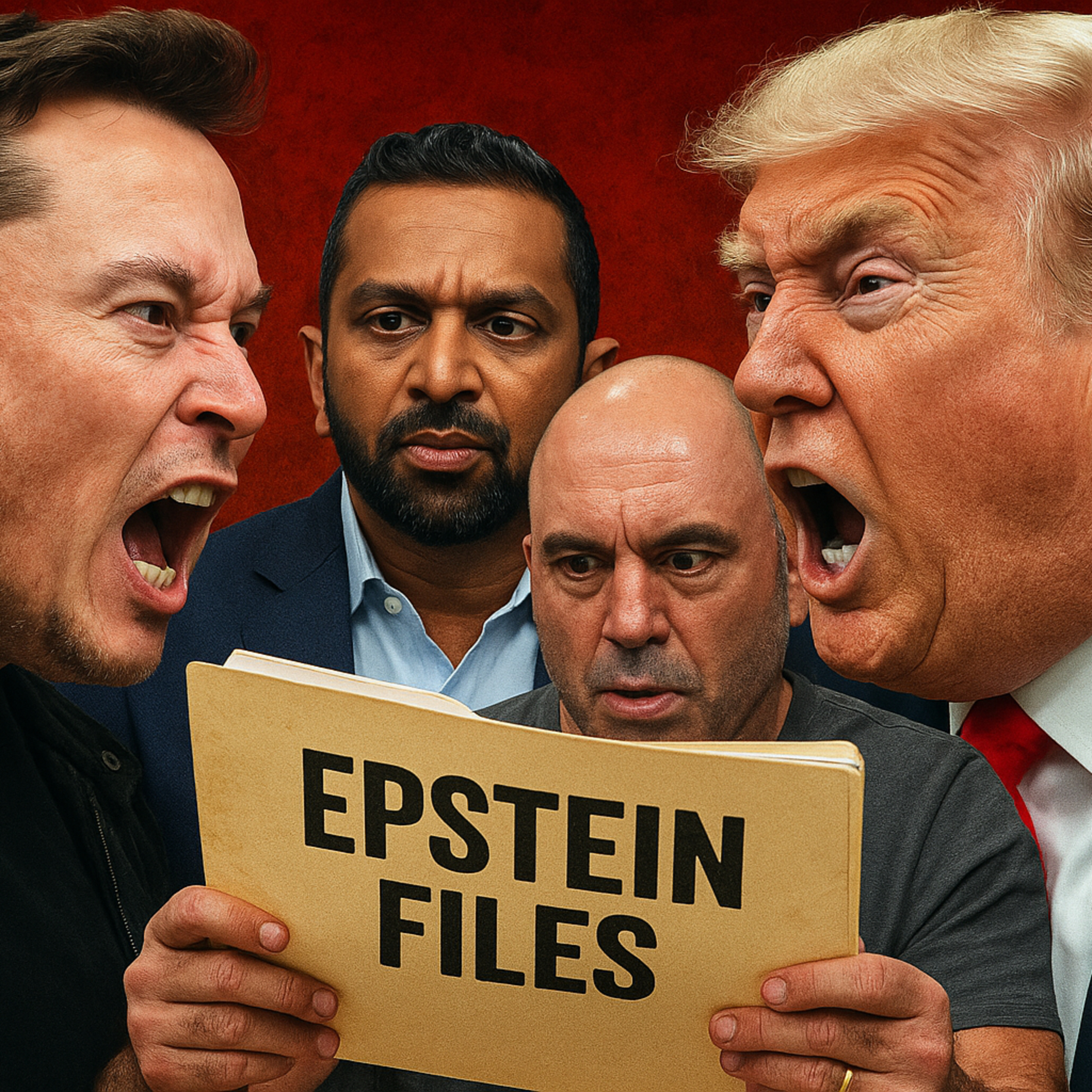 Joe Rogan Caught in Elon Musk and Trump’s Dark Fight episode artwork