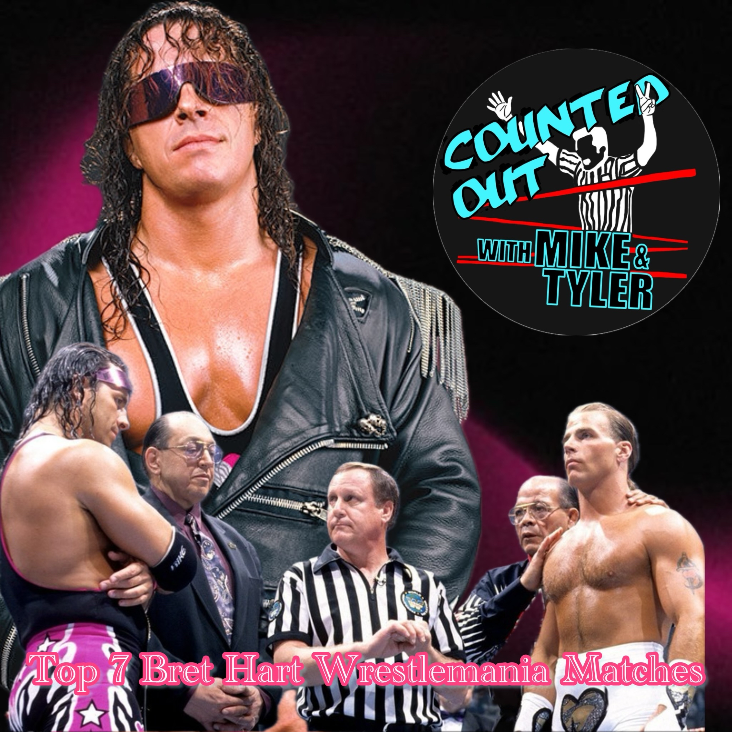 Top 7 Bret Hart Wrestlemania Matches episode artwork