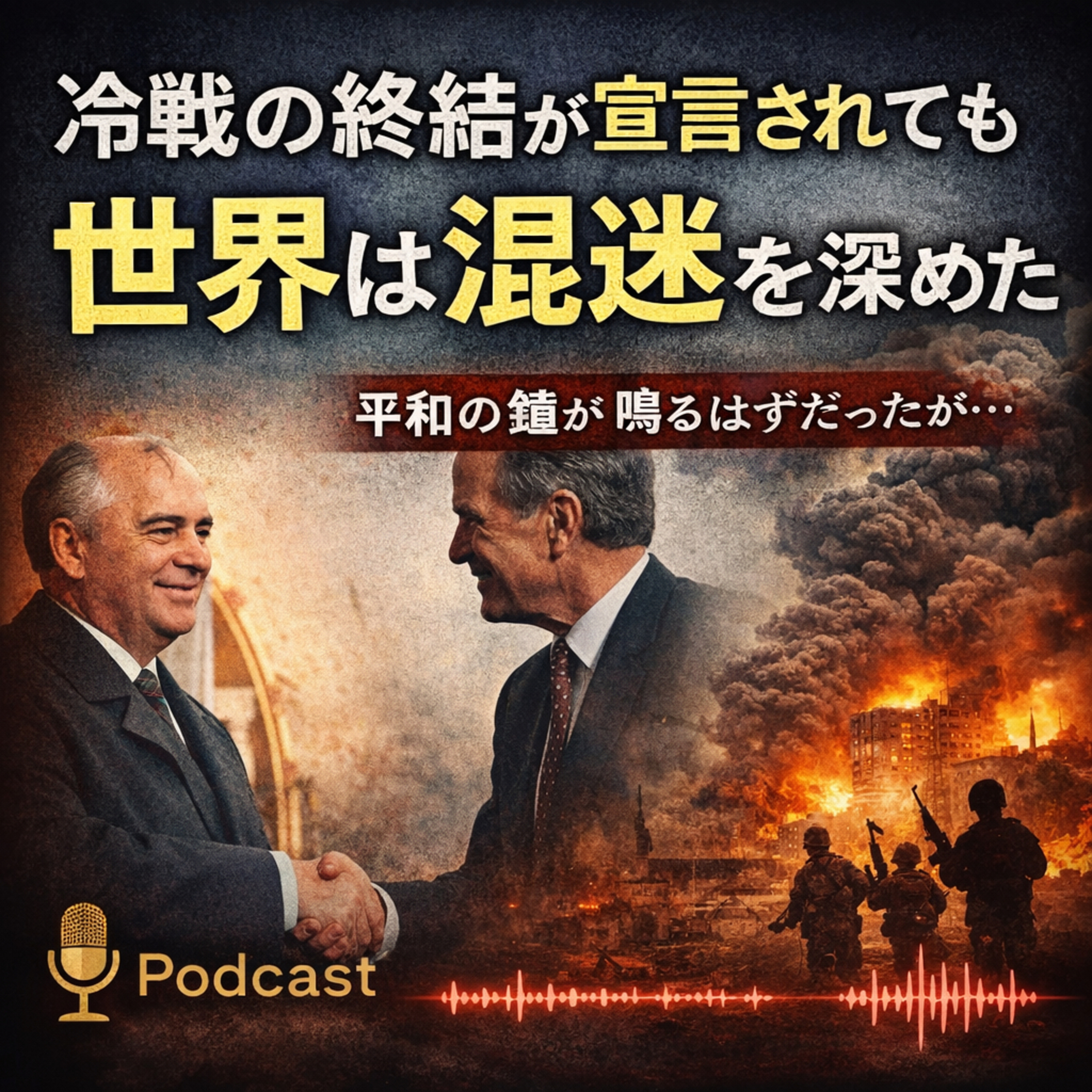 冷戦の終結が宣言されても、世界は混迷を深めた【世界史】#236