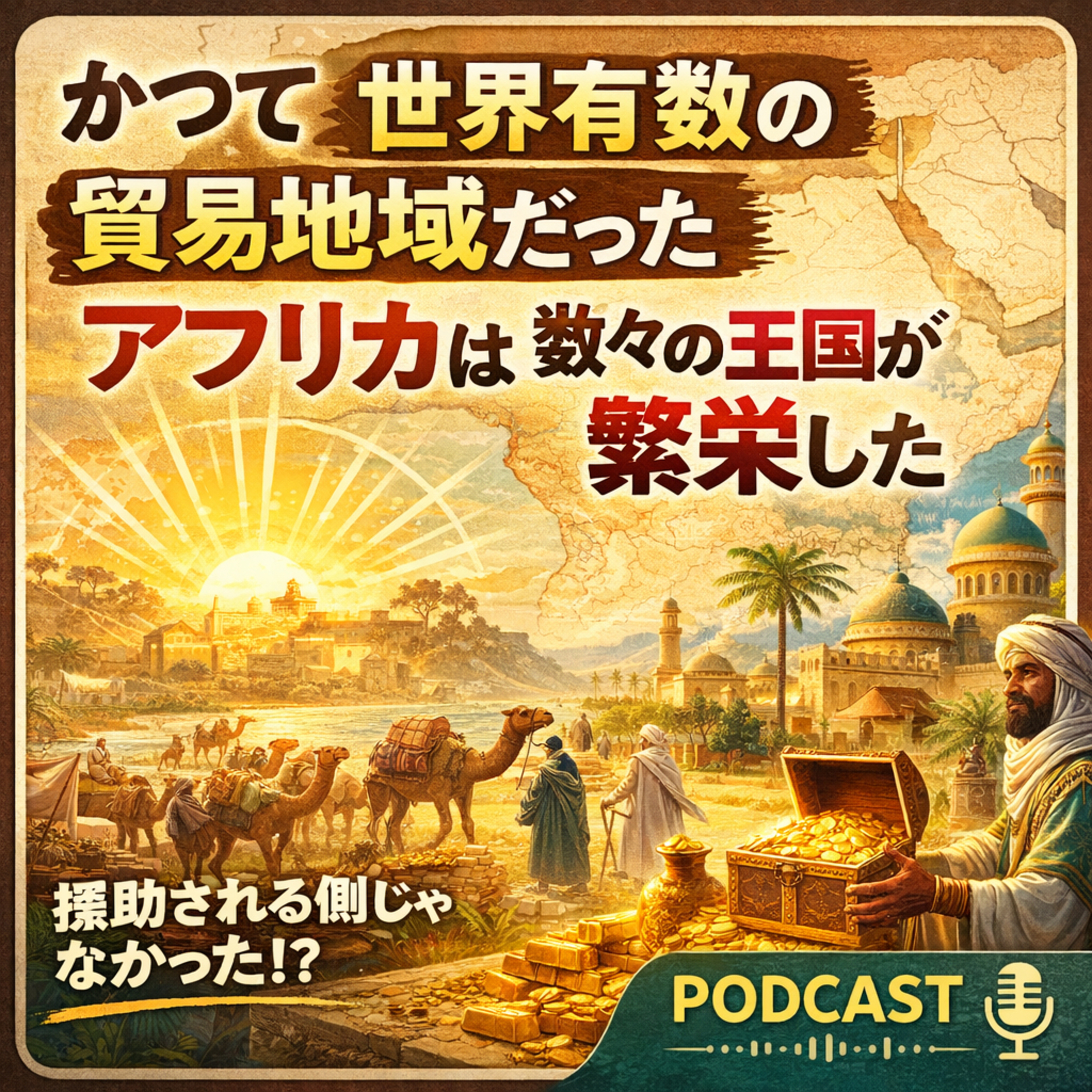 かつて世界有数の貿易地域だったアフリカは、数々の王国が繁栄した【世界史】#238