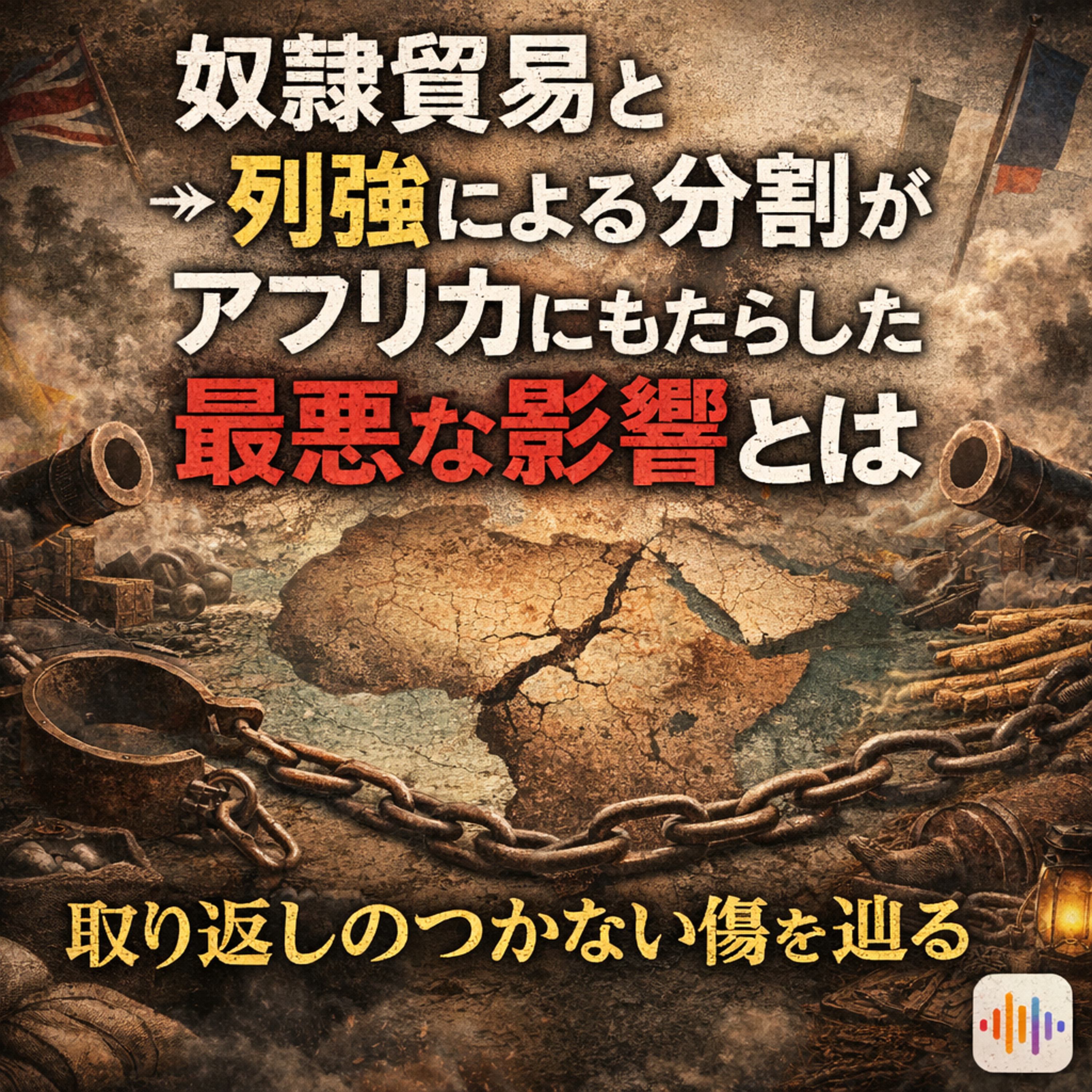奴隷貿易と列強による分割がアフリカにもたらした最悪な影響とは【世界史】#239
