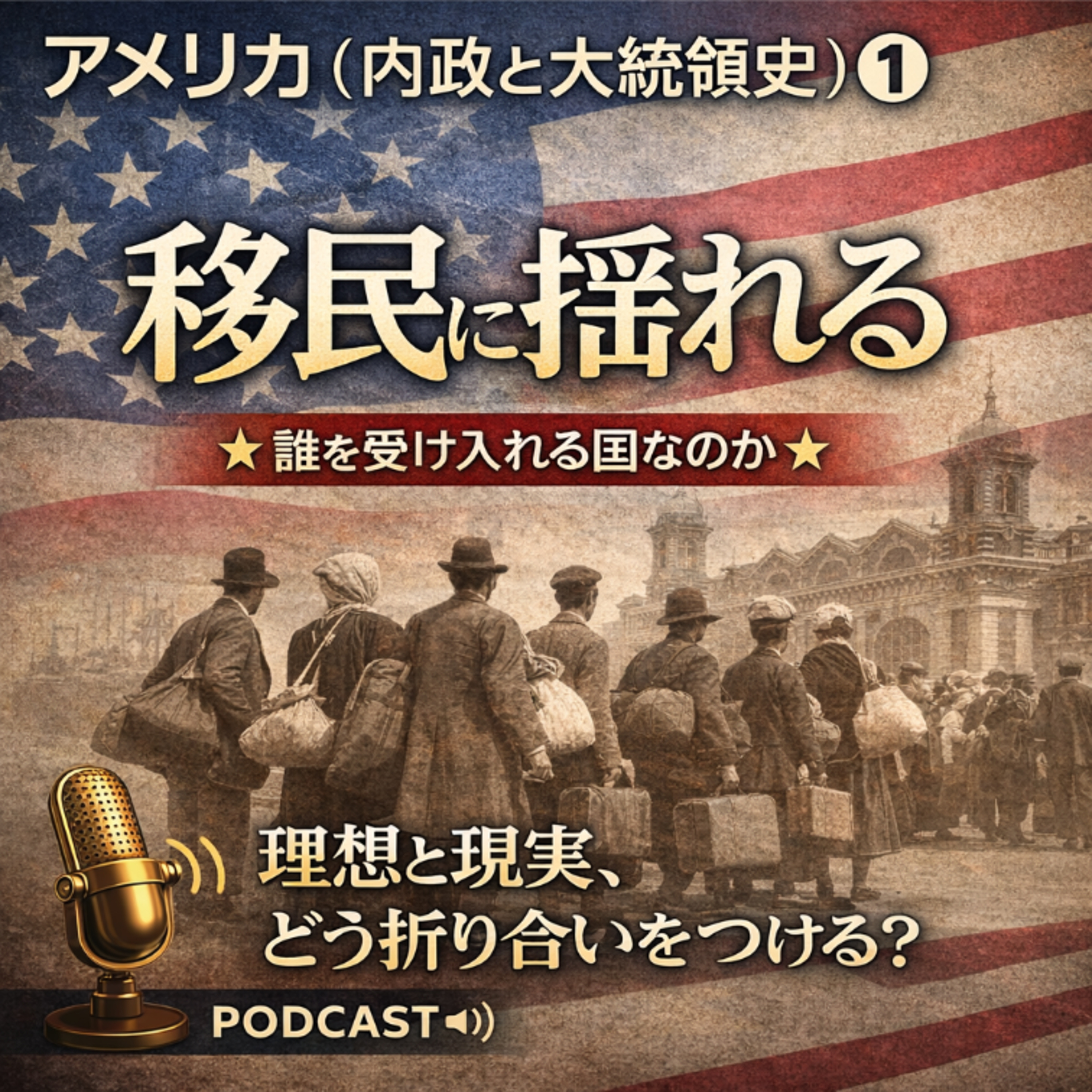 アメリカ(内政と大統領史)①〜移民に揺れる〜【現代史】#302