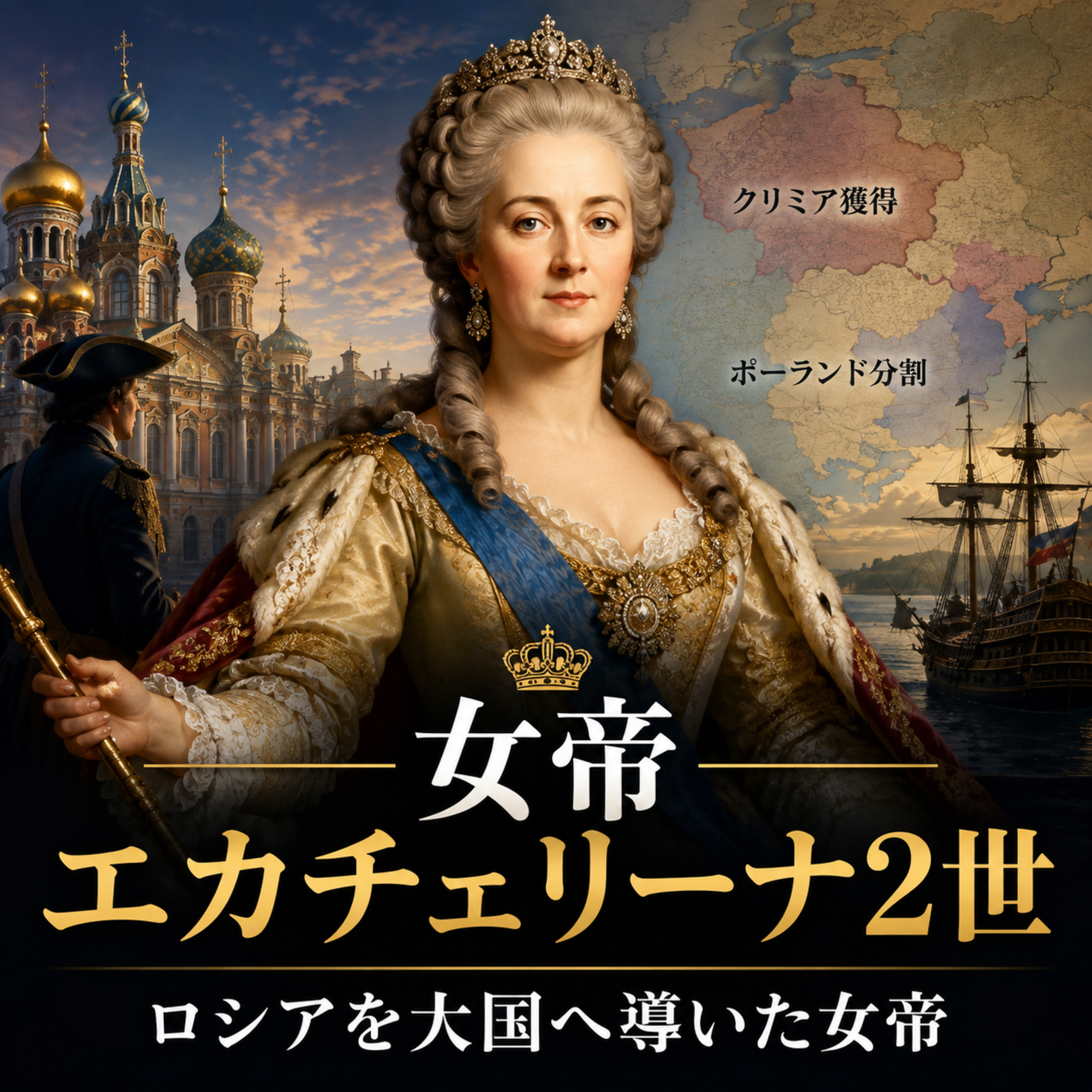 女帝エカチェリーナ2世の登場【ロシア史】#426 episode artwork