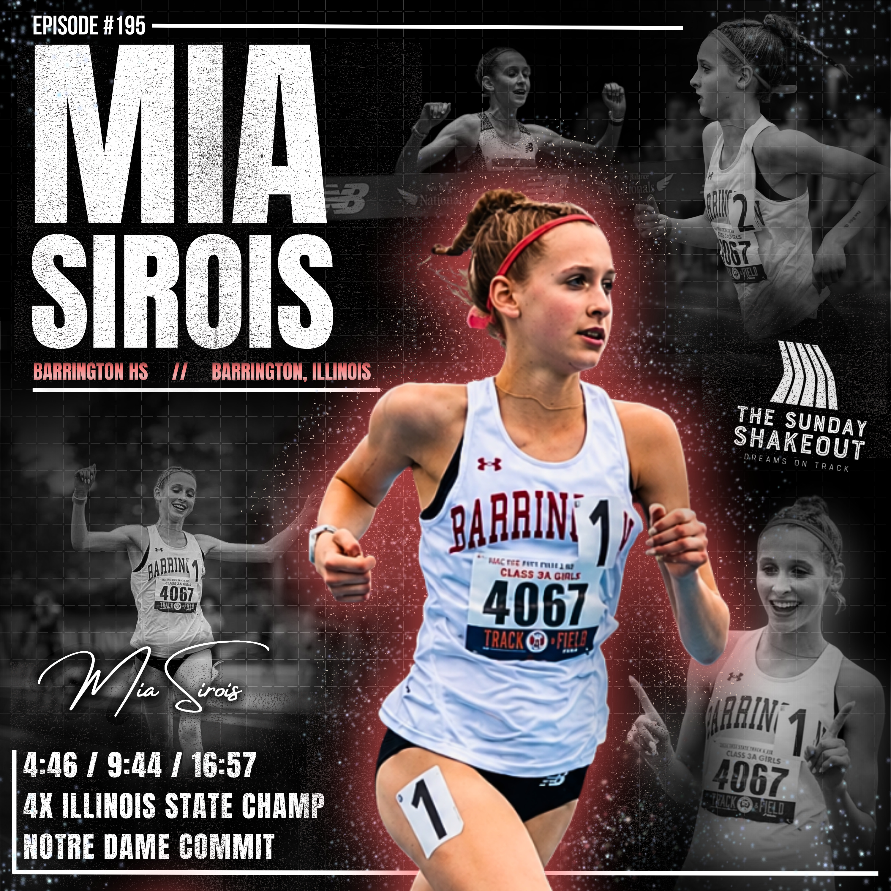 Ep. 195 - From 5-Month Injury to National Title & State Record: The Story of Mia Sirois