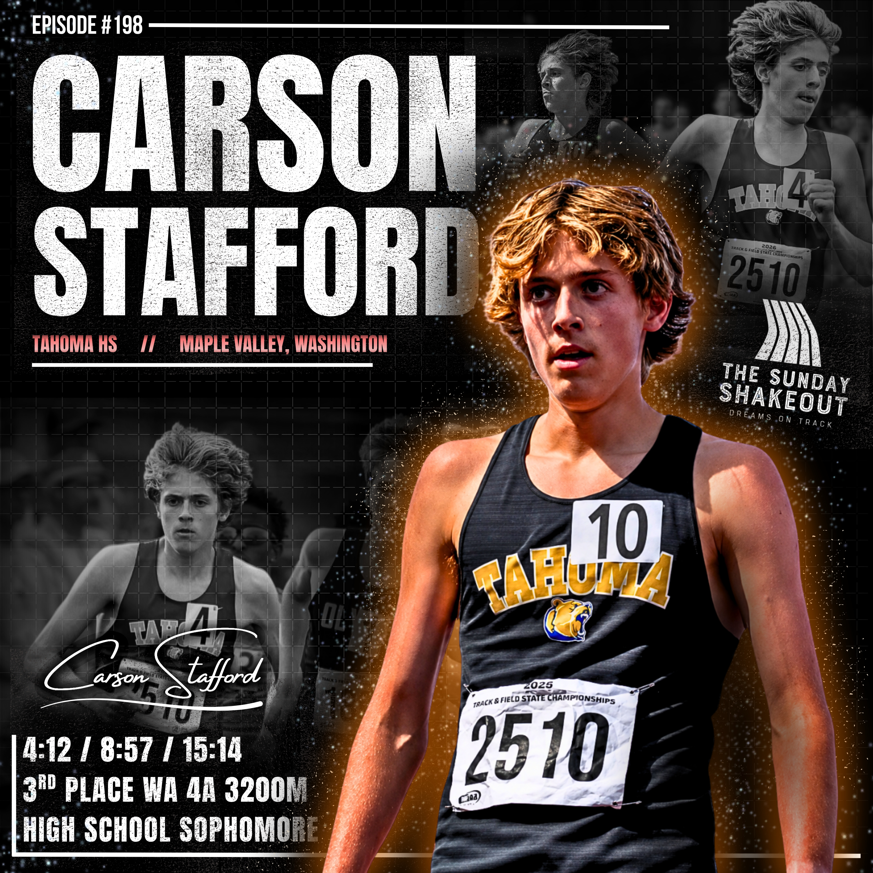Ep. 198 - Marginal Gains & Being a Student of the Sport With the Fastest Washington Sophomore | Inside the Mind of Carson Stafford