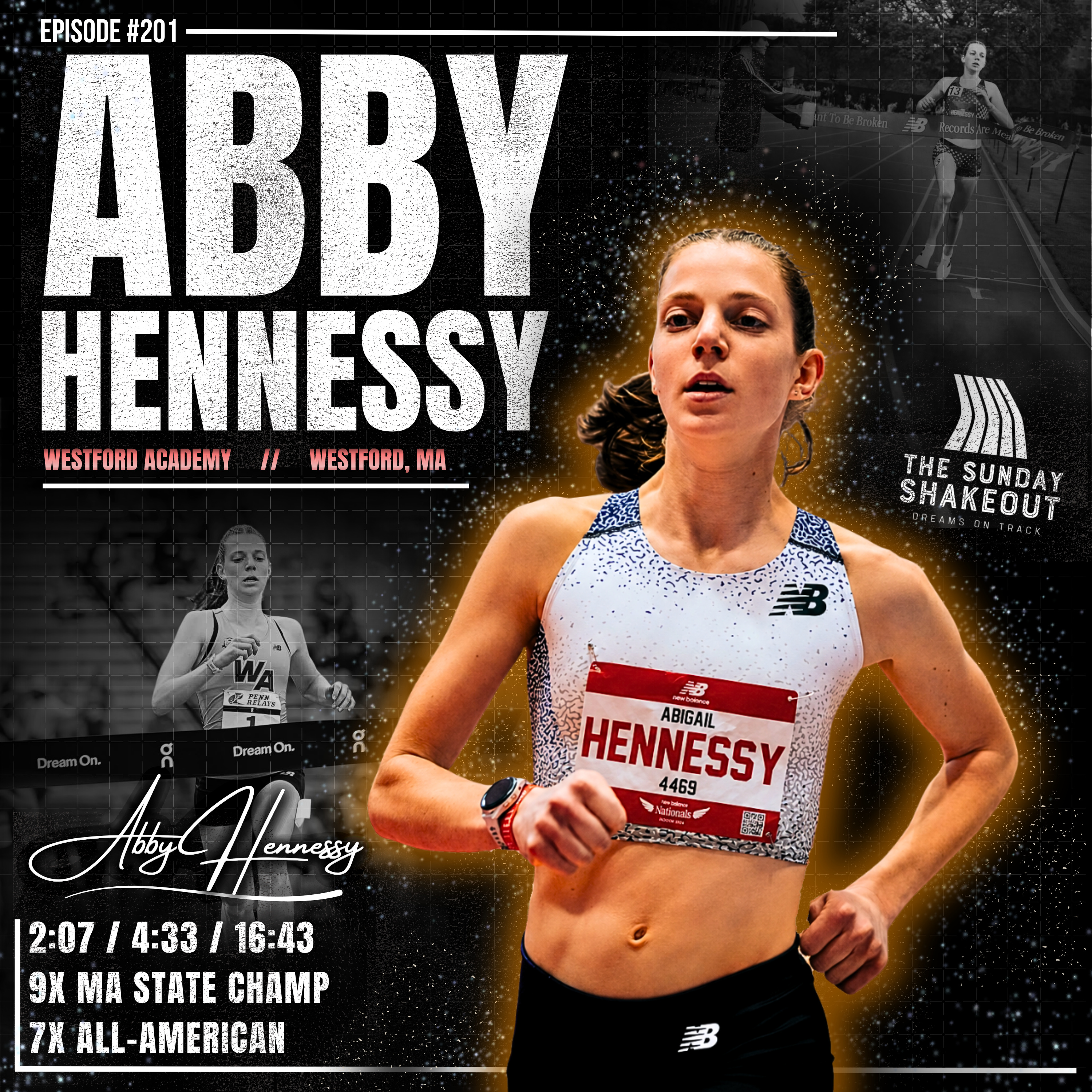 Ep. 201 - From Hospitalization to 9X State Champ & 7X All-American: The Story of Abby Hennessy