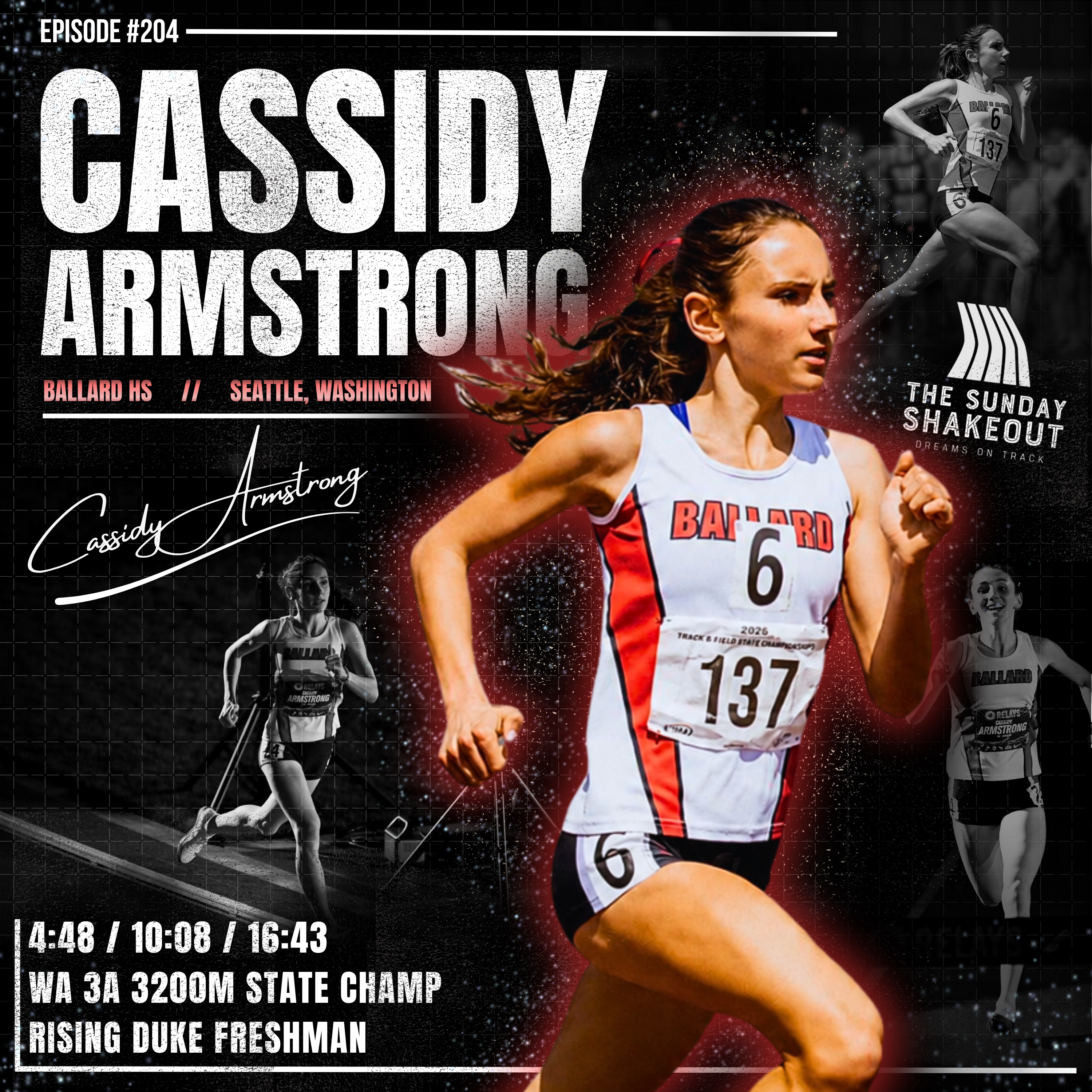 Ep. 204 - Inside the Undefeated Senior Track Season of WA 3200m 3A State Champion Cassidy Armstrong