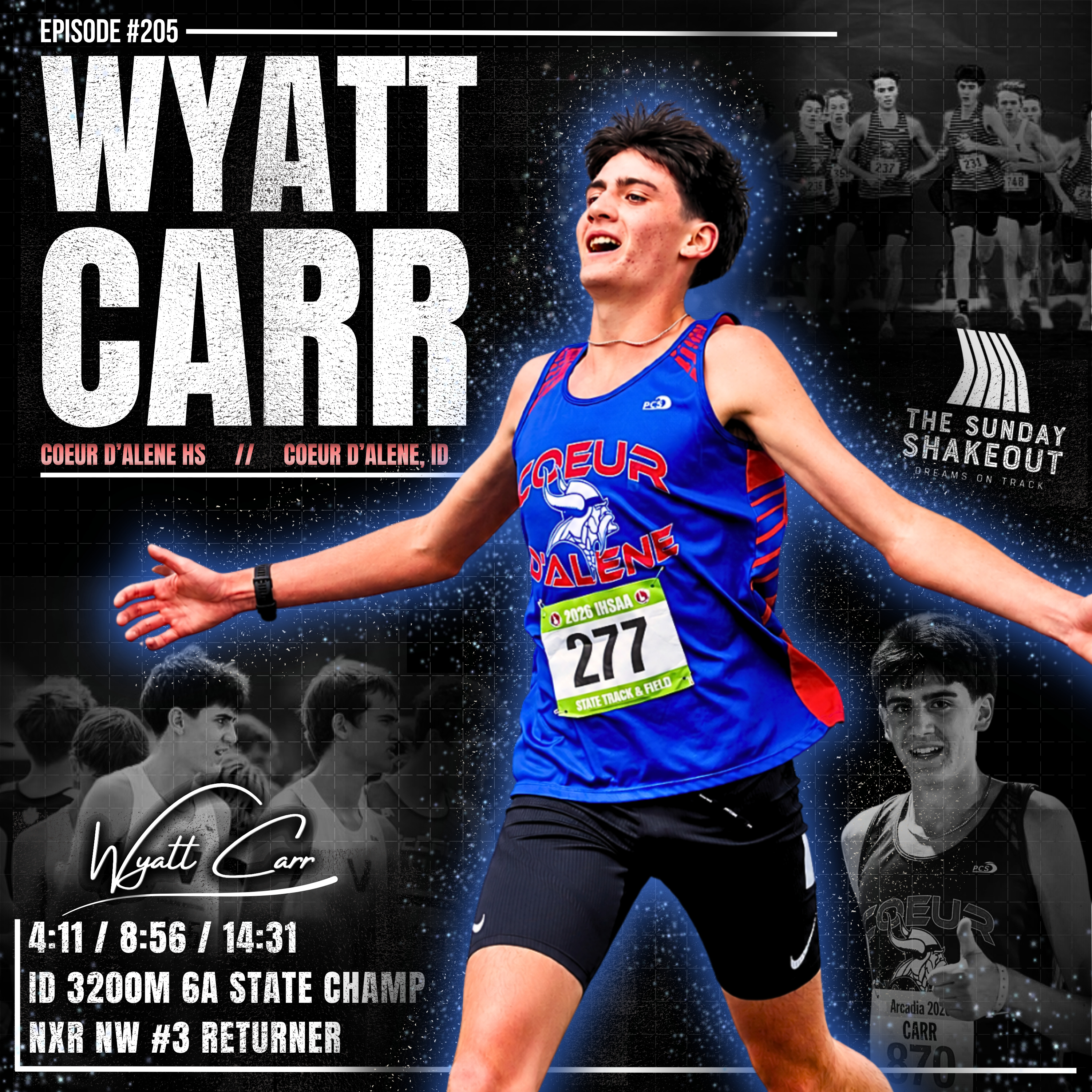 Ep. 205 - The Blueprint for XC Team Success: What it Takes to Build a Dynasty with CDA's Wyatt Carr