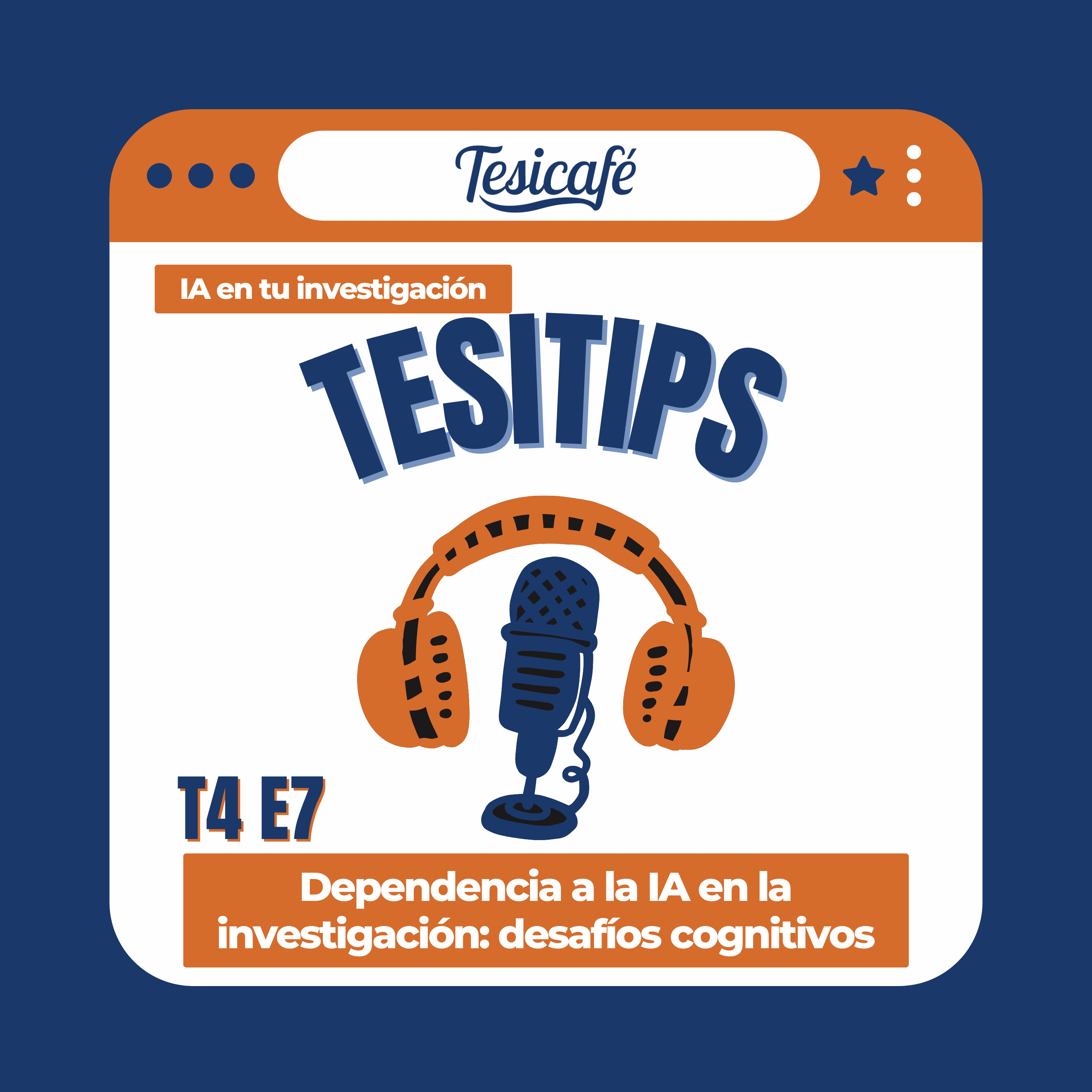 T4. E7 Dependencia a la IA en la investigación: desafíos cognitivos