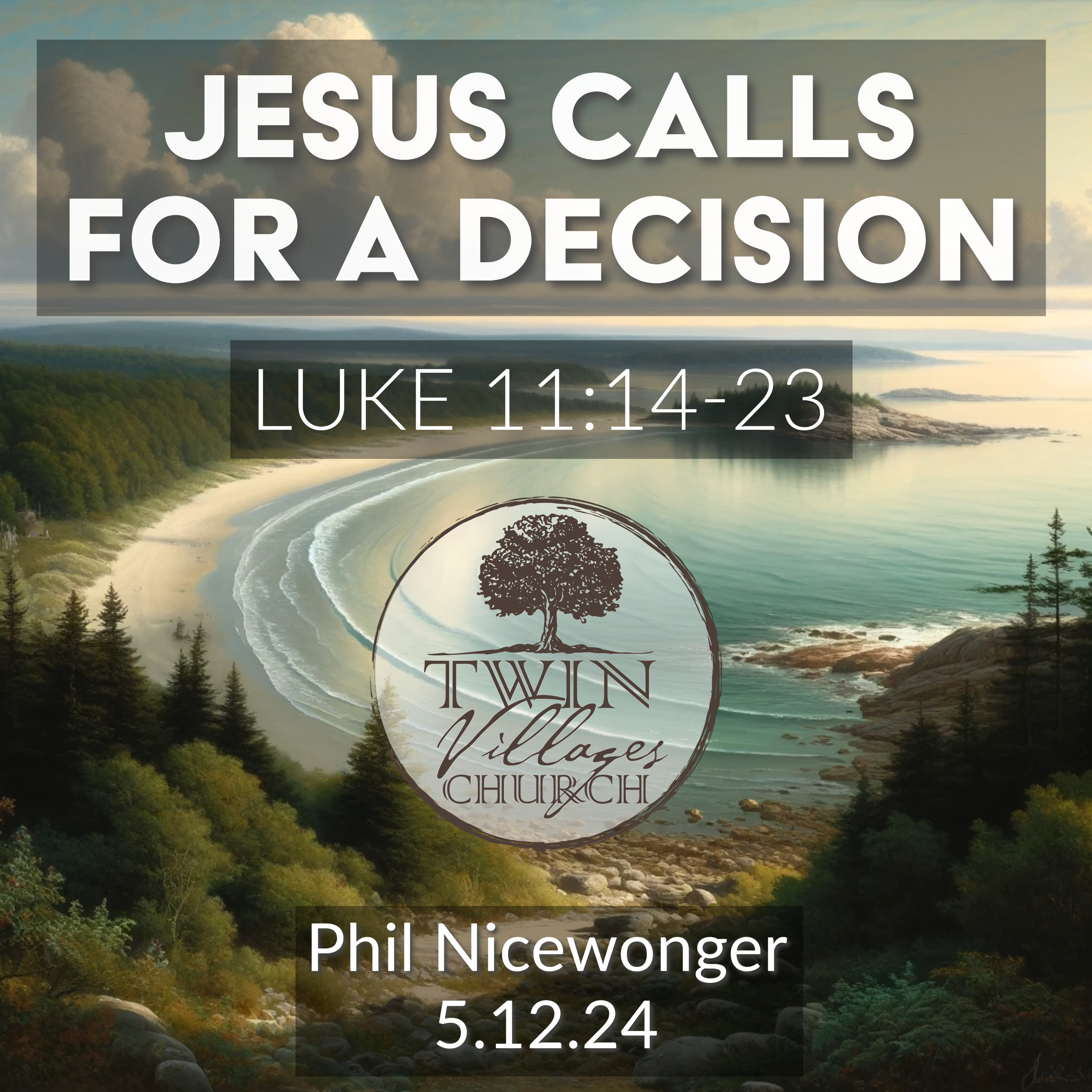 "Jesus Calls for a Decision" — A Sermon on Luke 11:14–23 episode artwork