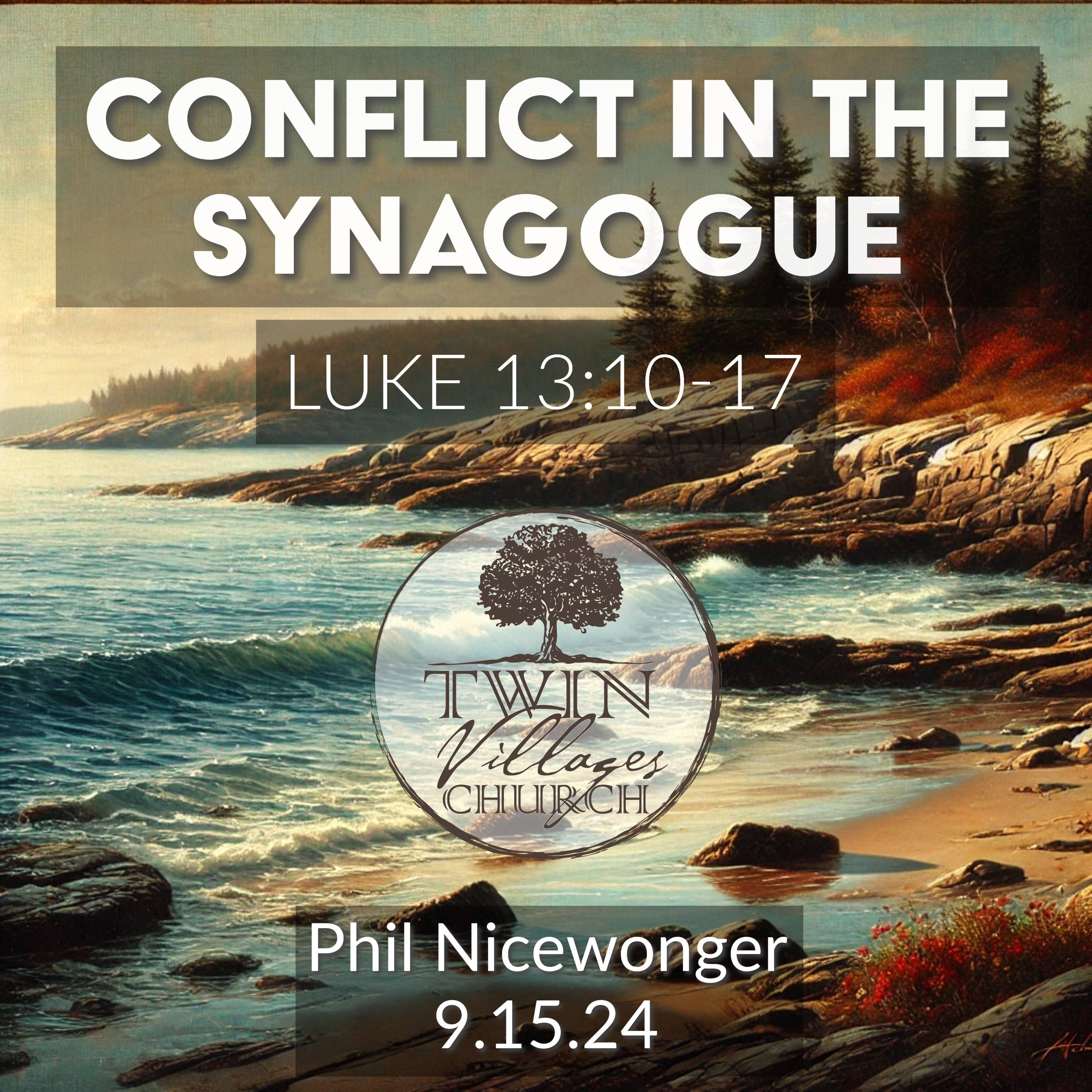 Conflict in the Synagogue — A Sermon on Luke 13:10-17 episode artwork