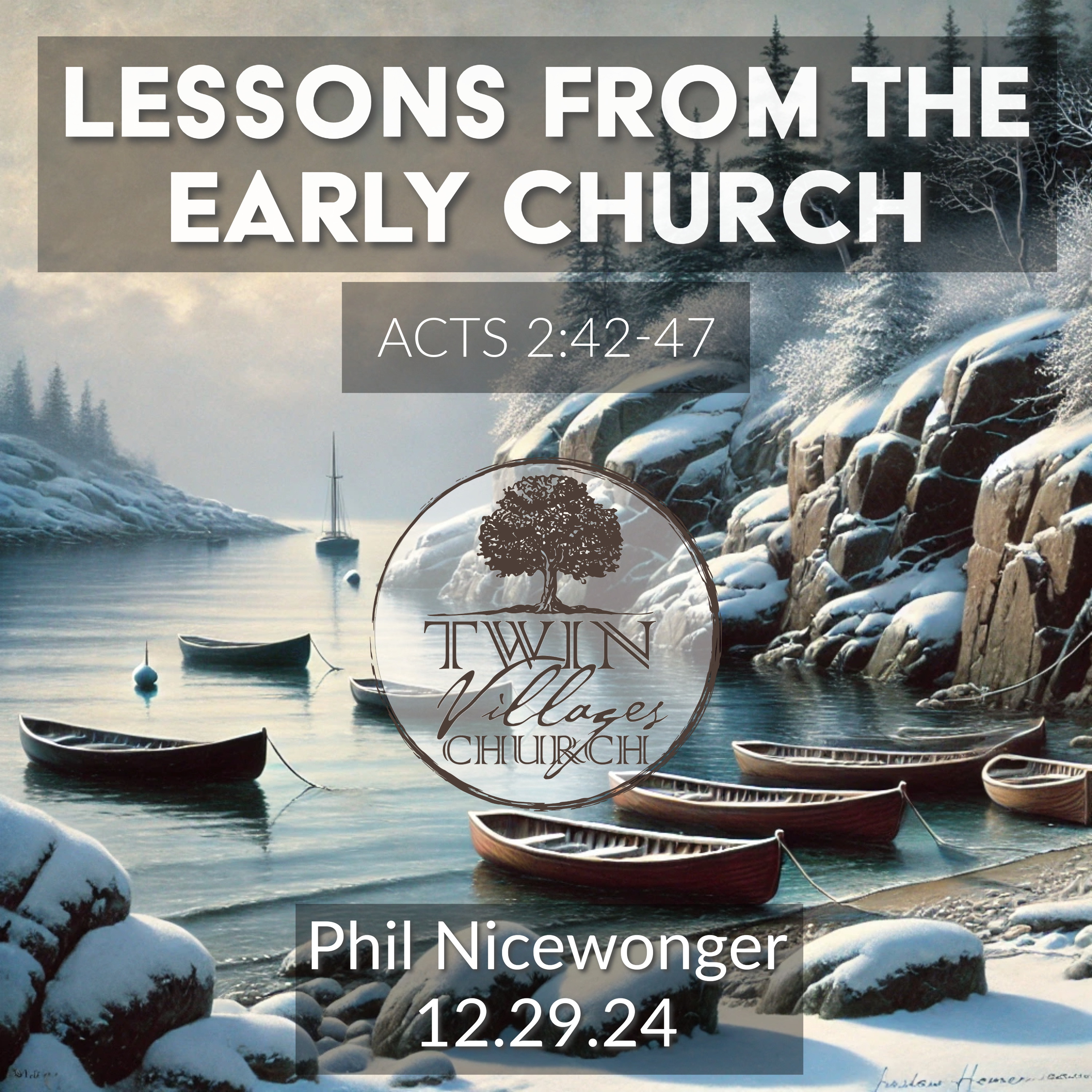 "Lessons from the Early Church" — A Sermon on Acts 2:42–47 episode artwork
