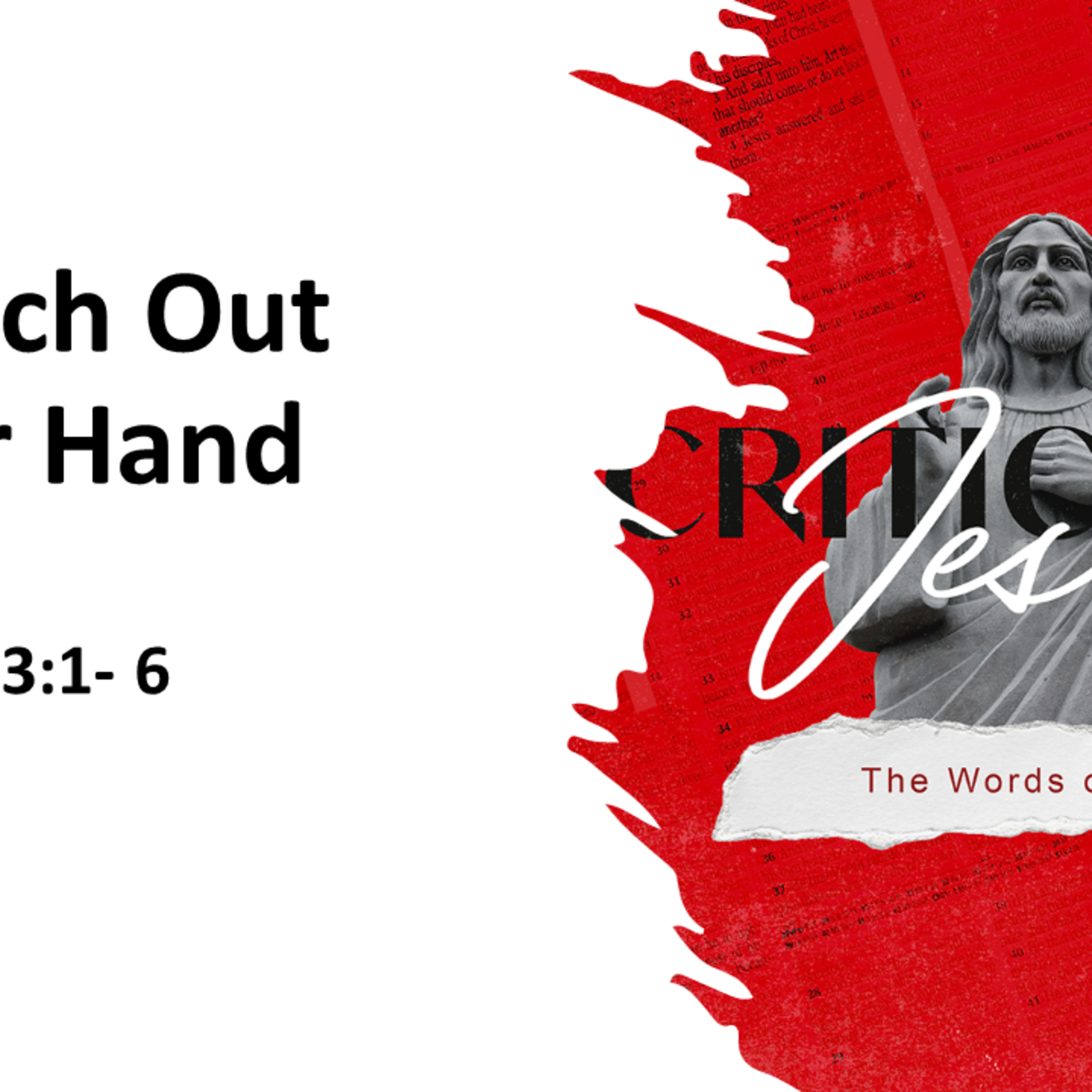 "Stretch Out Your Hand" 09-24-2023 episode artwork