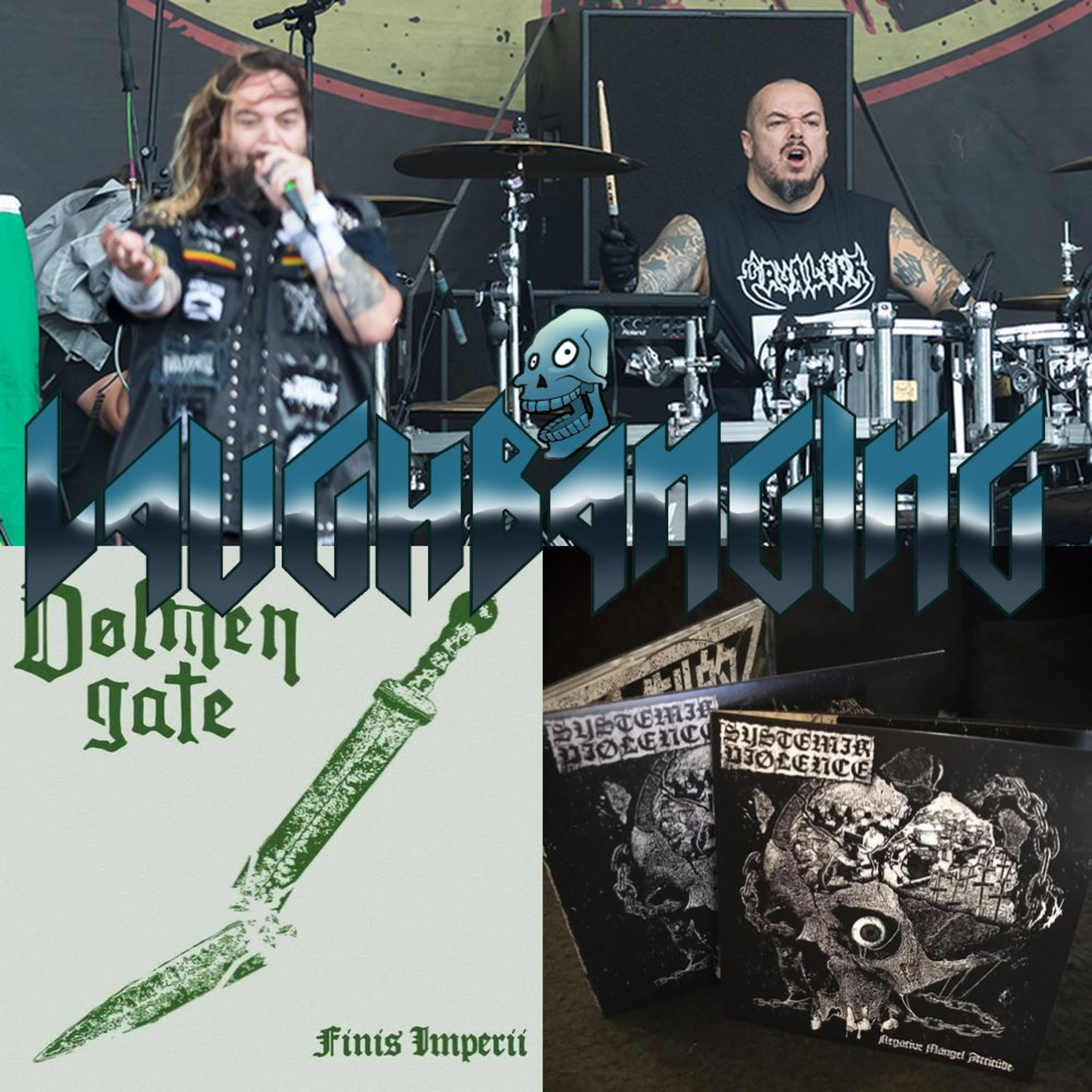 Laughbanging Podcast Ep.354: Extreme, Dolmen Gate, Systemik Viølence, Cavalera Conspiracy episode artwork