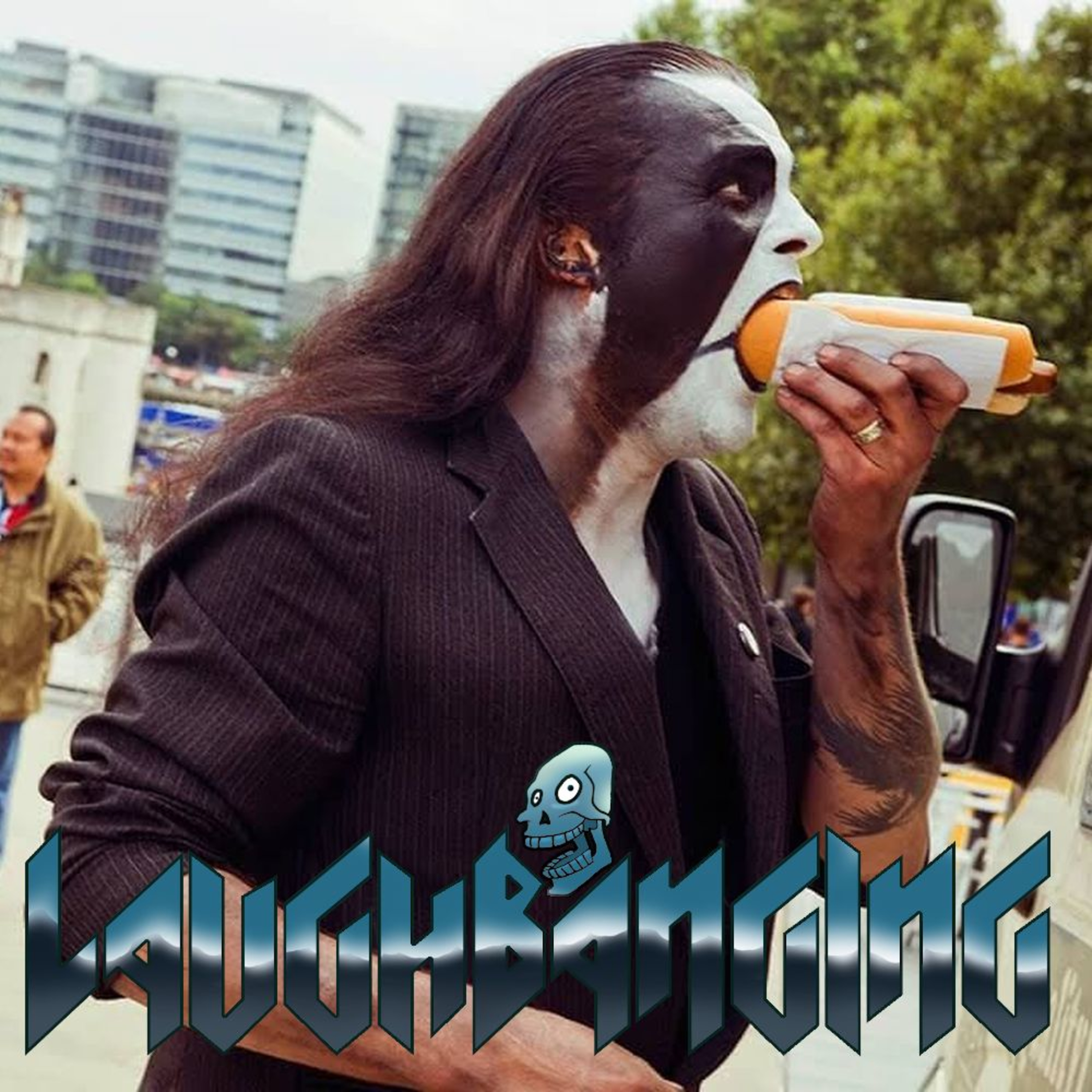Laughbanging Podcast Ep.287: Racer X, Abbath, Fredag Den 13.E, Goatfukk, Systemik Violence episode artwork