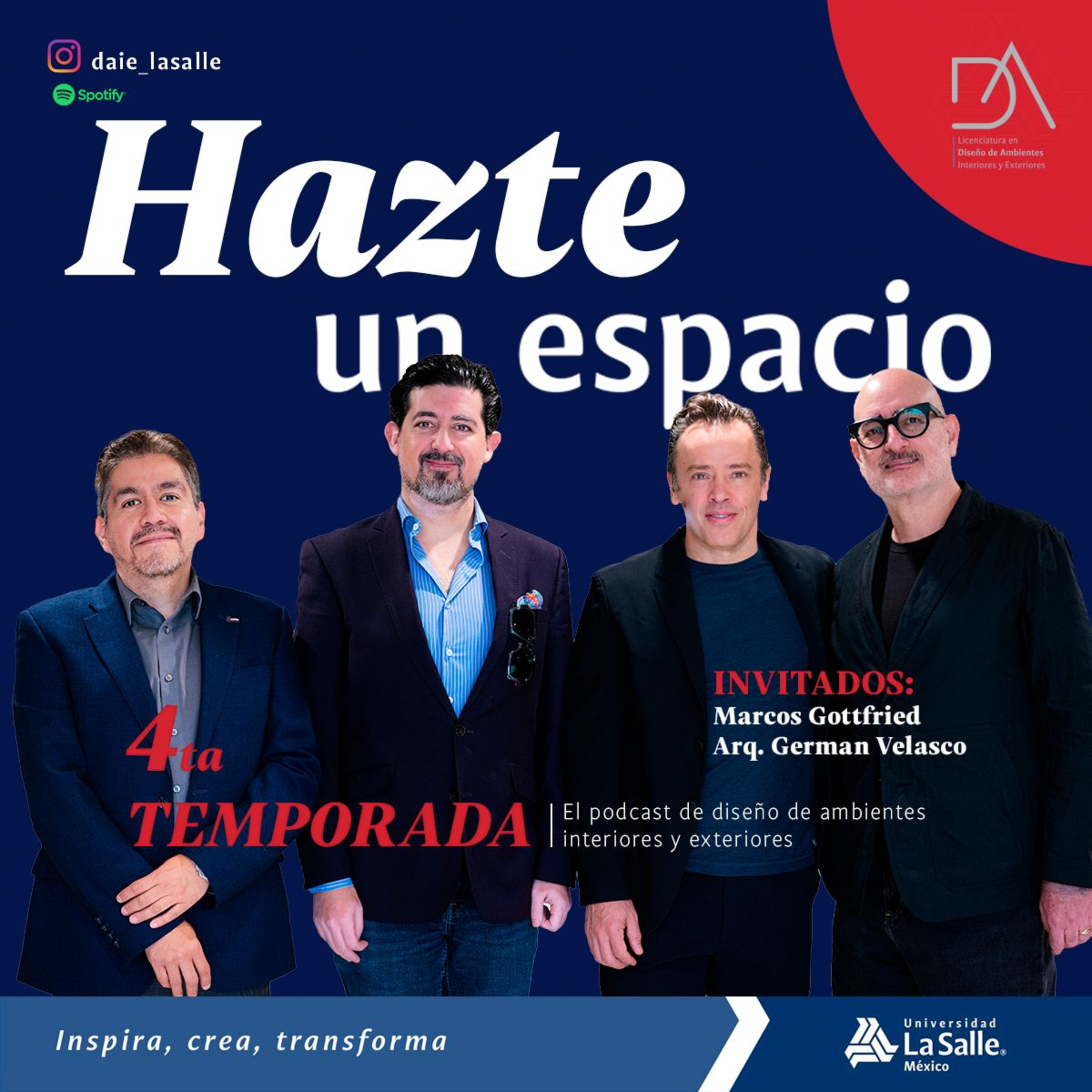 Hazte un Espacio (Temporada 4 EP 01): entrevista al Arq. Germán Velasco y al empresario Marcos Gottfried sobre Habitat Expo 2026 episode artwork