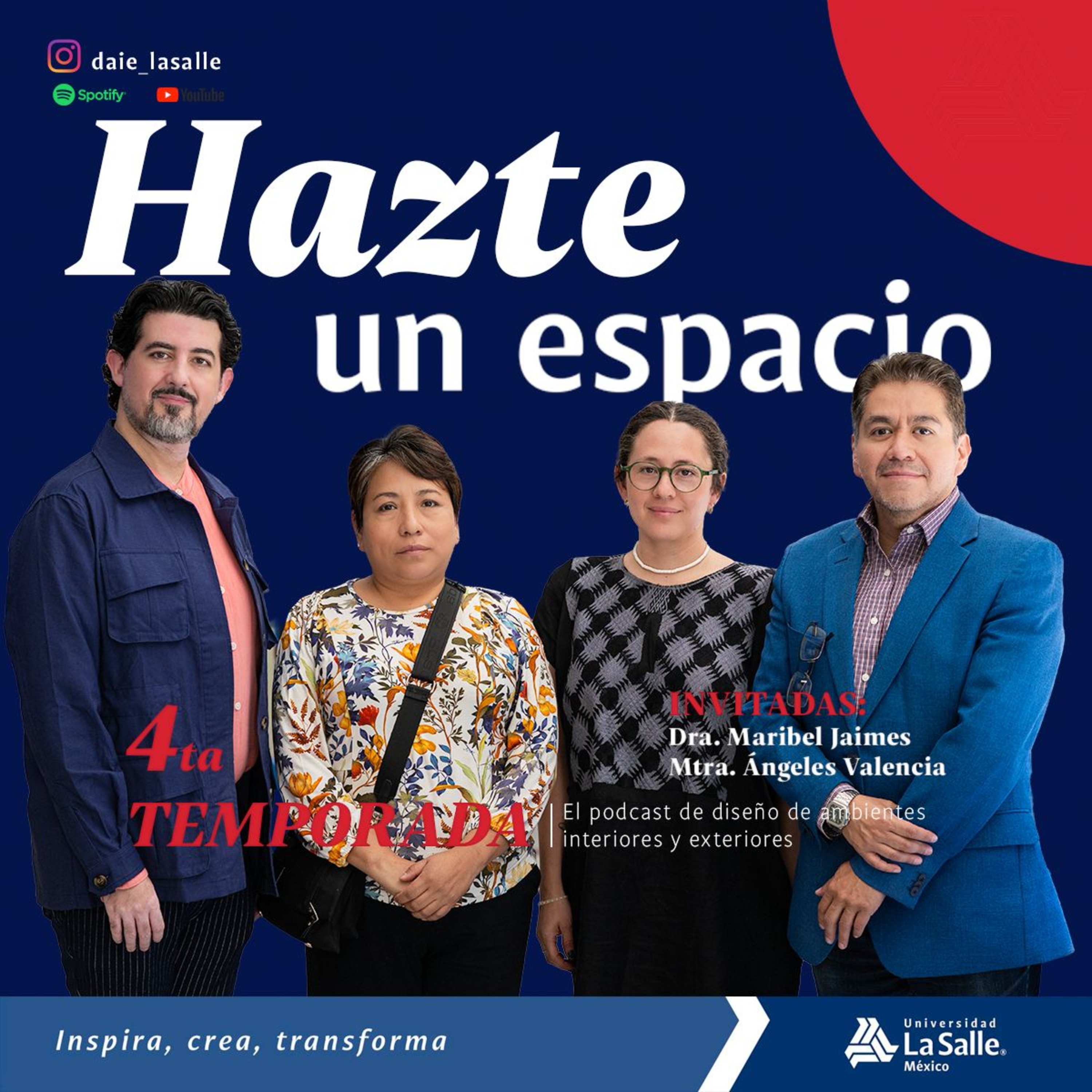 Hazte un espacio (Temporada 4 EP 02): entrevista a Ma. de los Ángeles Valencia (Especialista Técnica del programa de Vivienda para el Bienestar Infonavit) sobre retos de la vivienda social en México. episode artwork