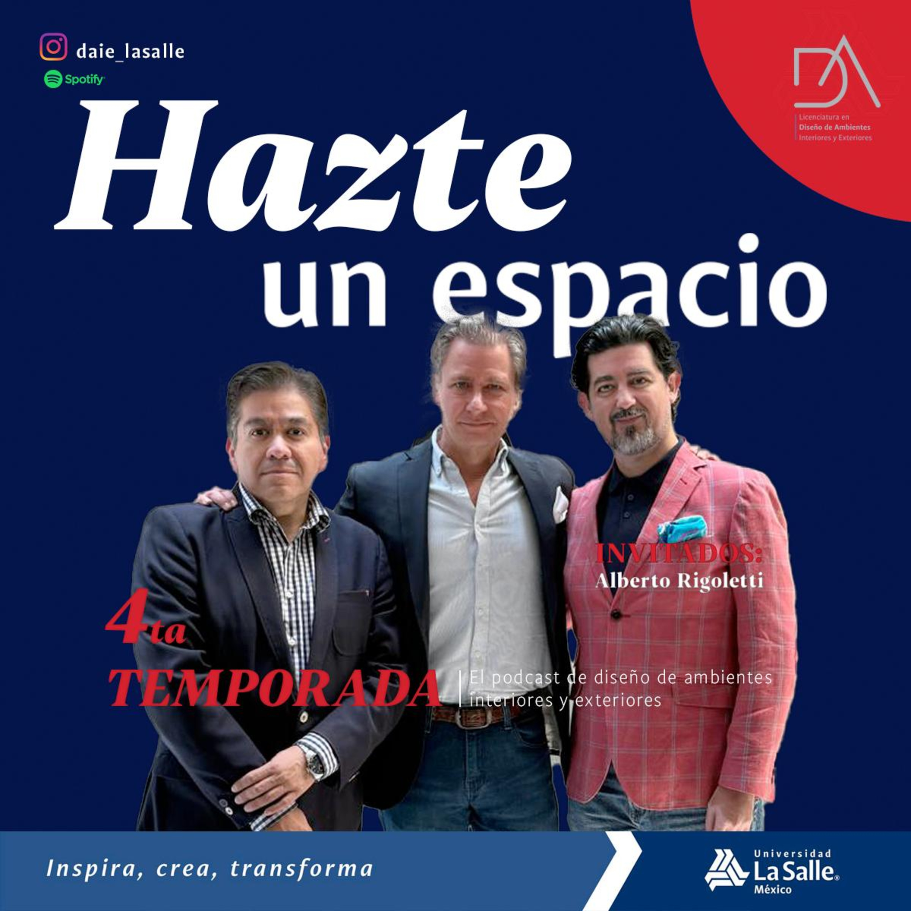 Hazte un espacio (Temporada 4 EP 03): entrevista a Alberto Rigoletti sobre la importancia del interiorismo en el diseño automotriz episode artwork