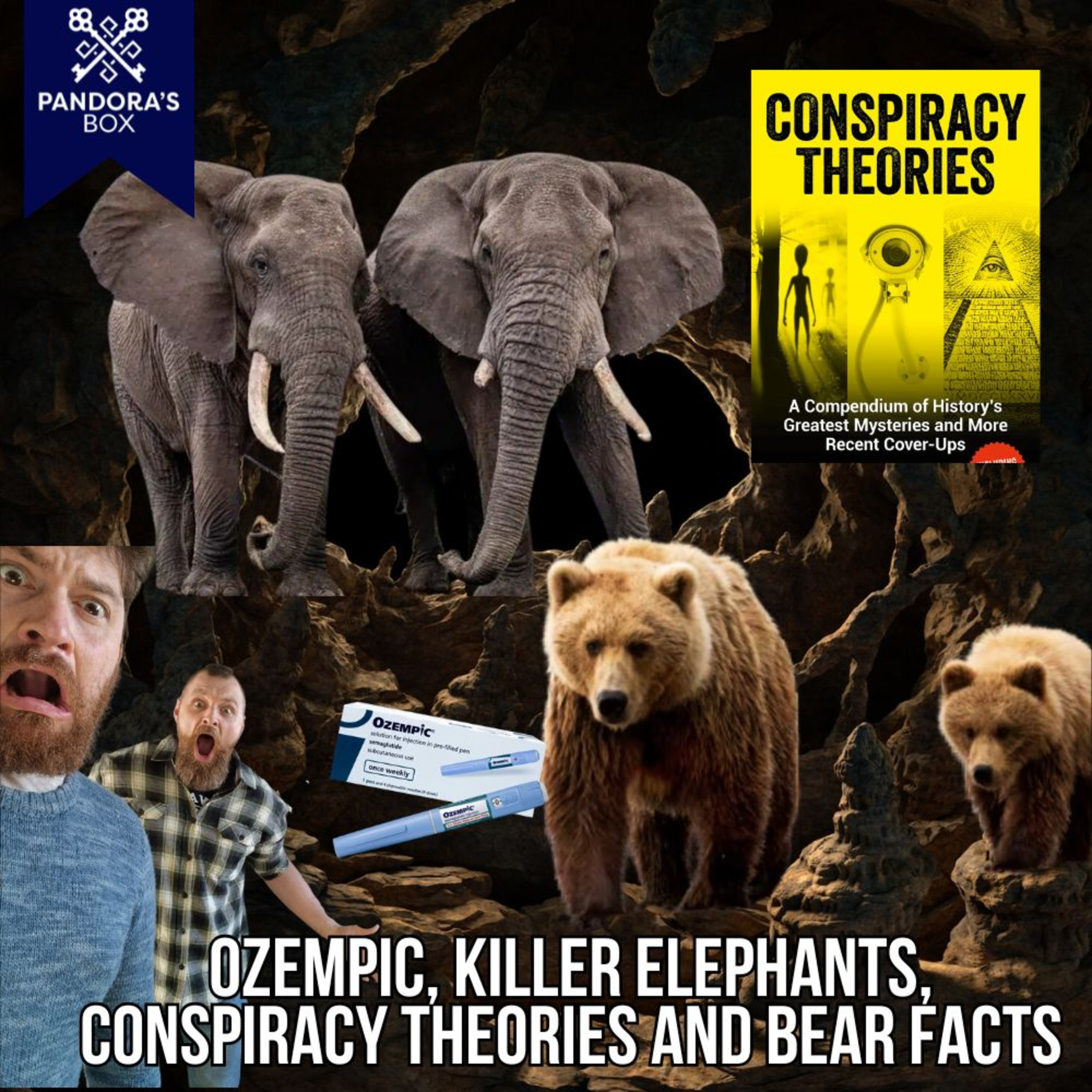 EP180 | Ozempic, Killer Elephants, Conspiracy Theories and Bear Facts episode artwork