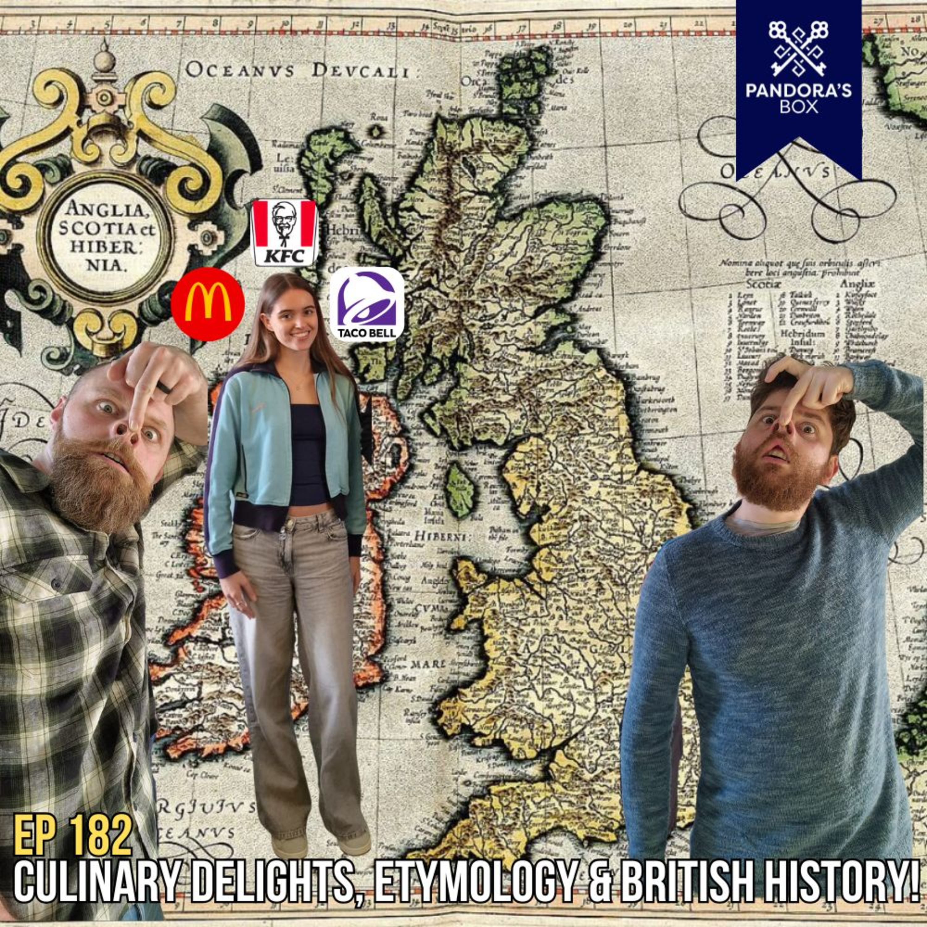 Ep 182 | Culinary Delights, Etymology & British History! episode artwork