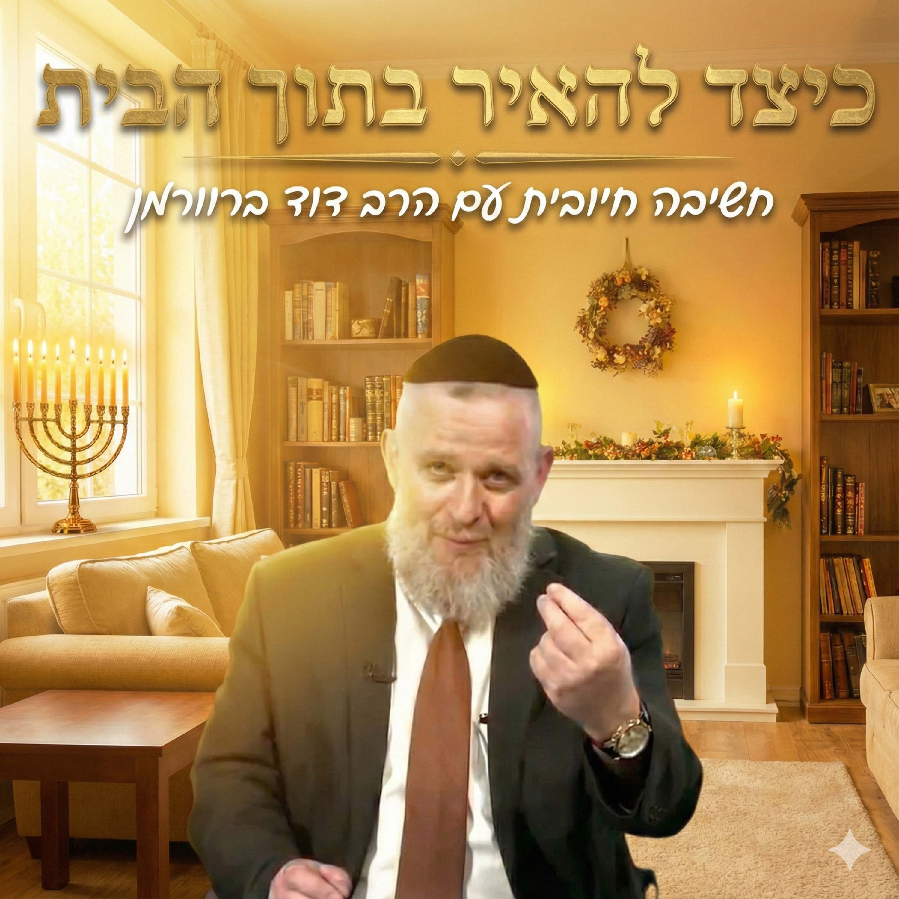 💡🏠כיצד להאיר בתוך הבית? חשיבה חיובית עם הרב דוד ברוורמן