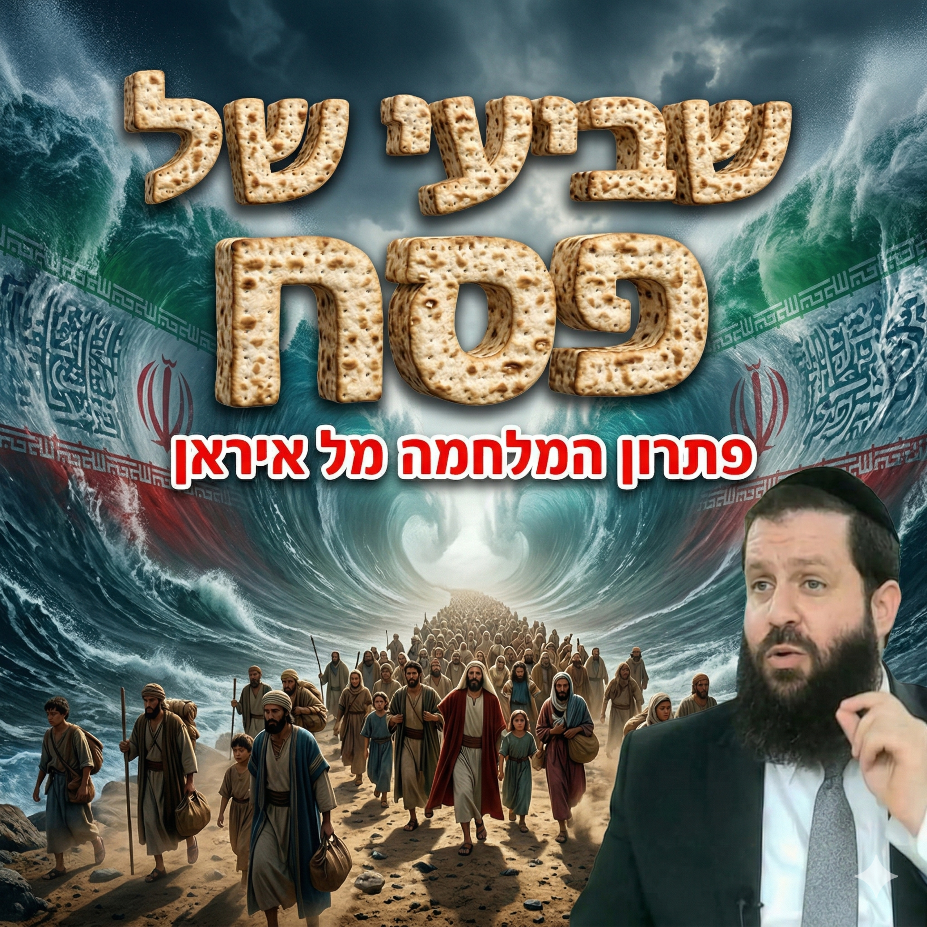 הפתרון למלחמה מול איראן?! 🔥 הסוד של קריעת ים סוף - רעיון נפלא לשביעי של פסח | הרב גדליה הופנונג episode artwork