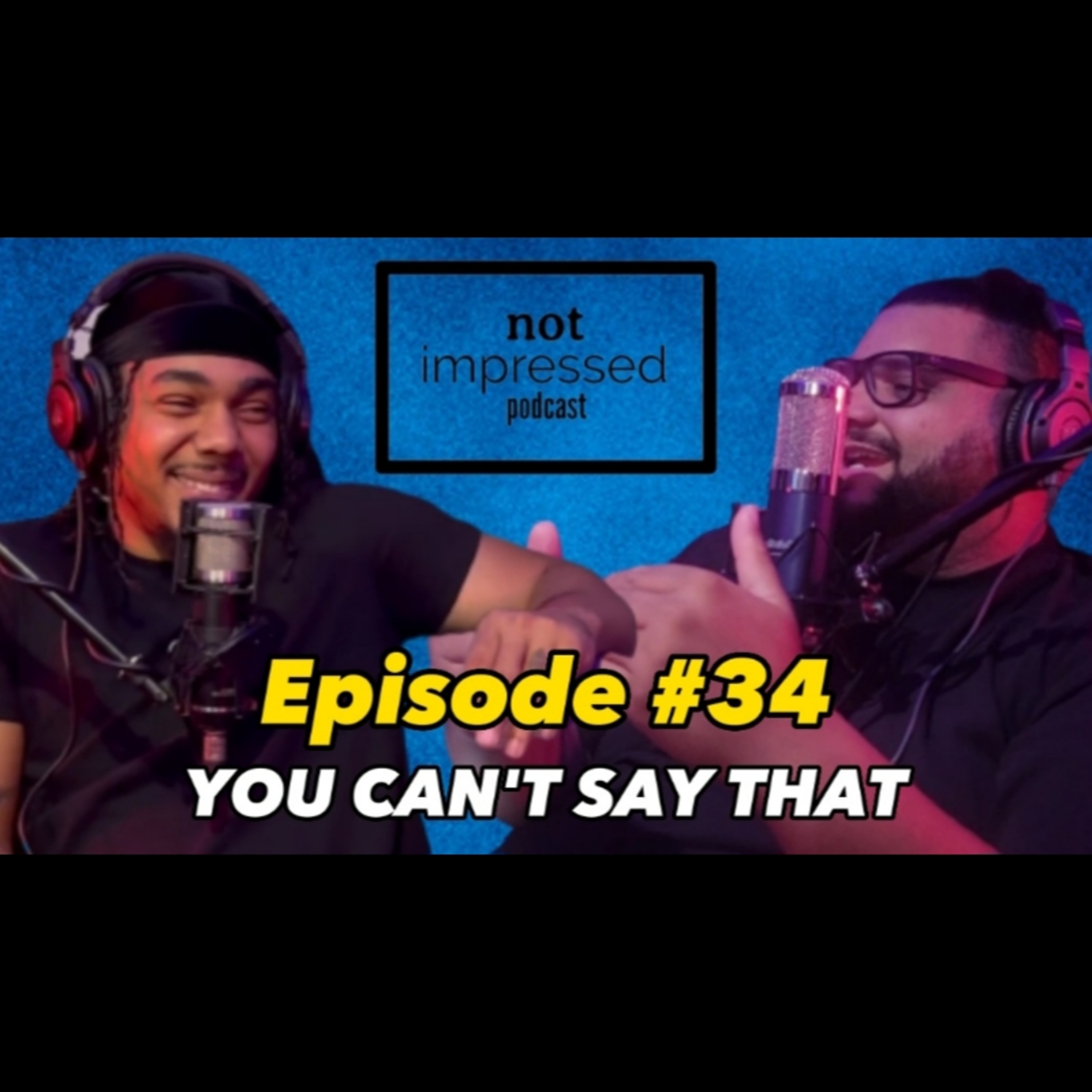 Not Impressed Podcast Episode 34| You Can't Say That episode artwork