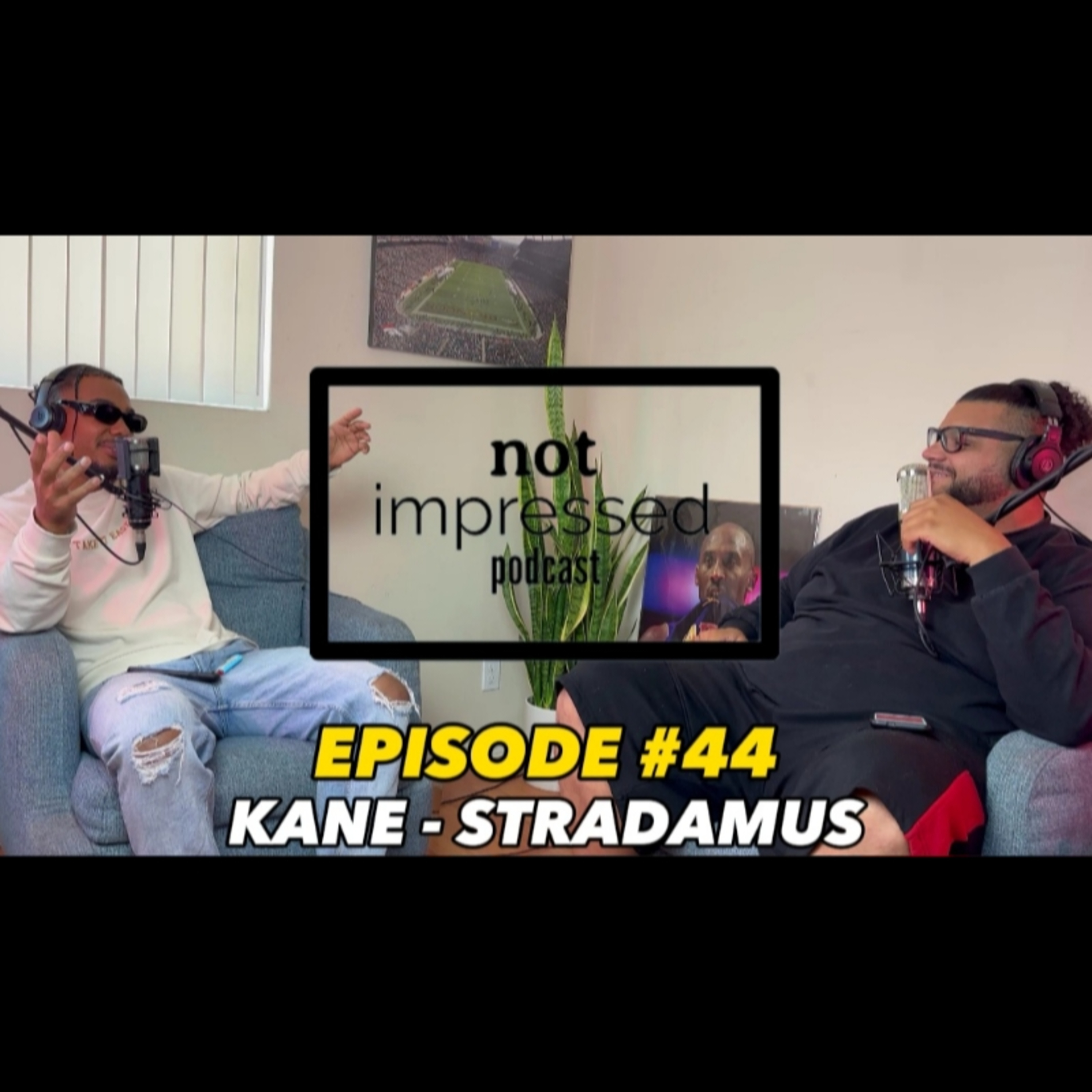 Not Impressed Podcast Episode 44 | Kane - Stradamus episode artwork