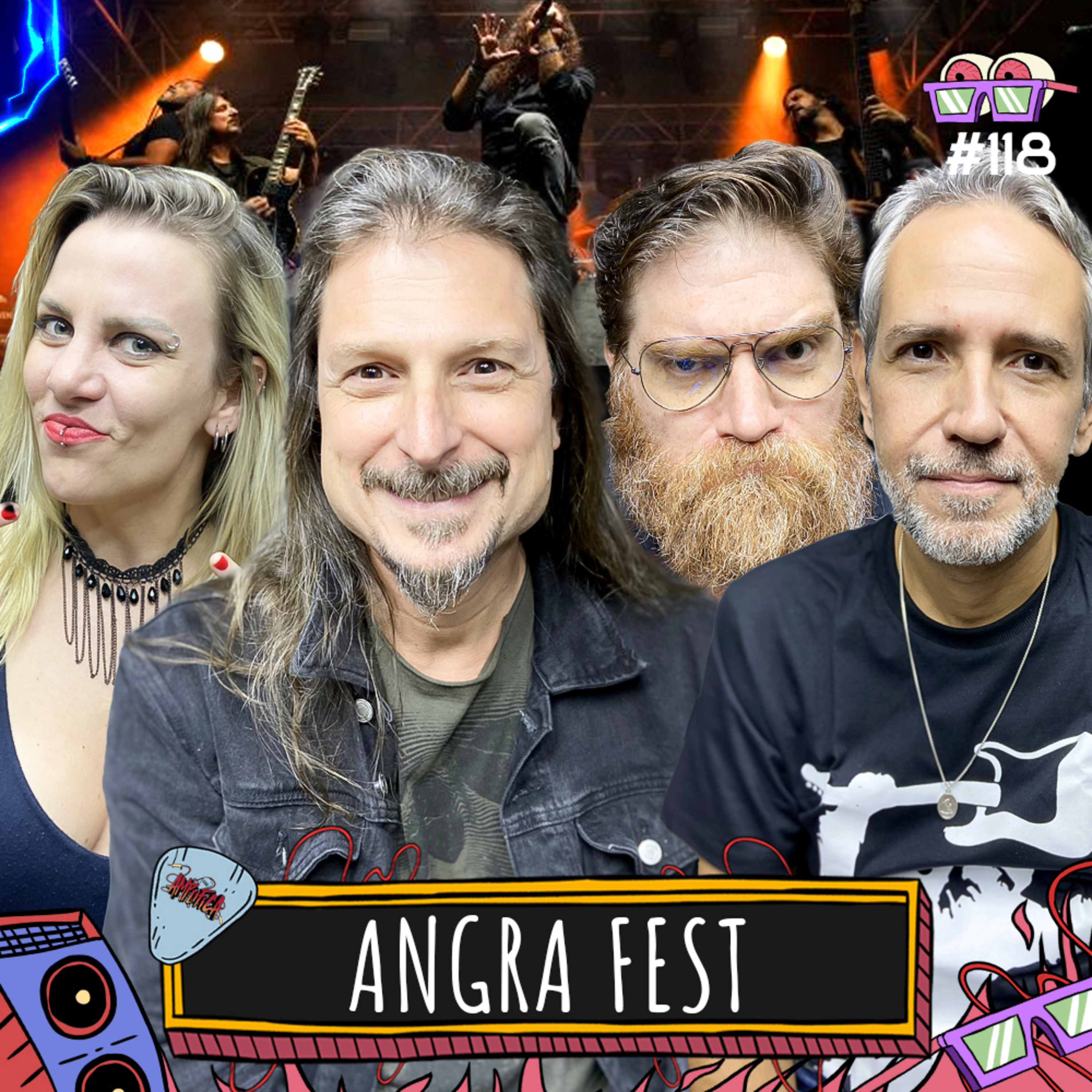 ANGRA FEST - AMPLIFICA #118 episode artwork