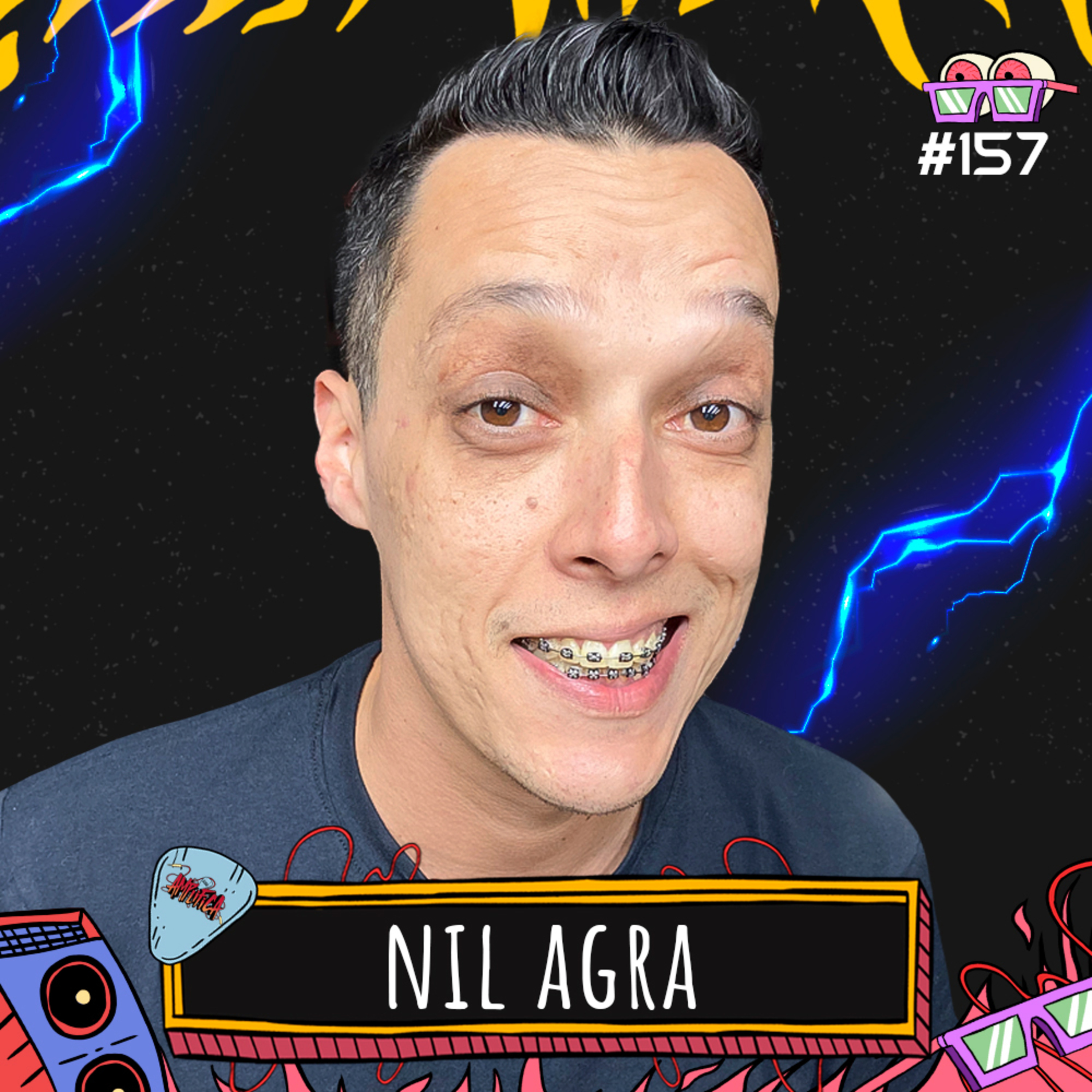 NIL AGRA - AMPLIFICA #157 episode artwork