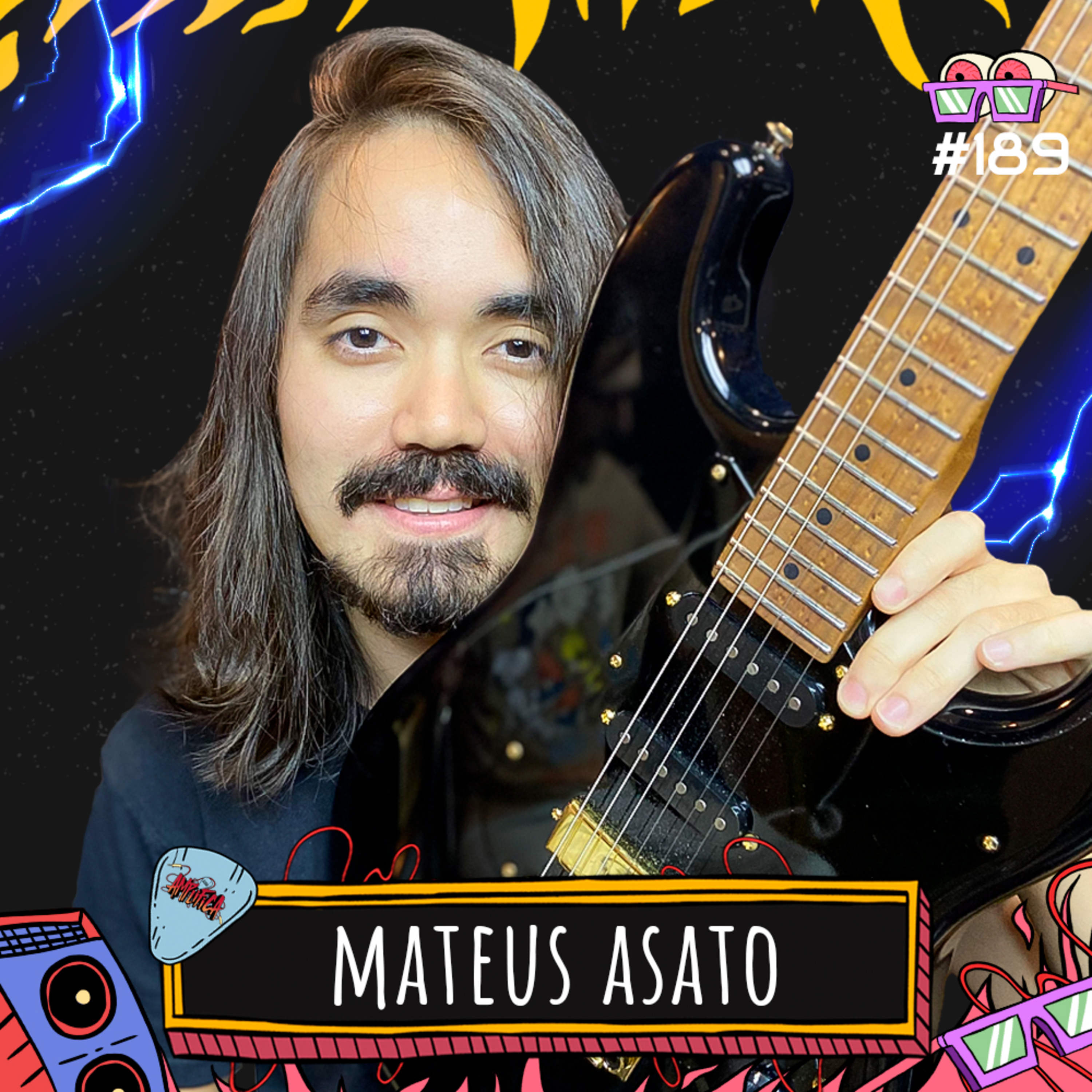 MATEUS ASATO - AMPLIFICA #185 episode artwork