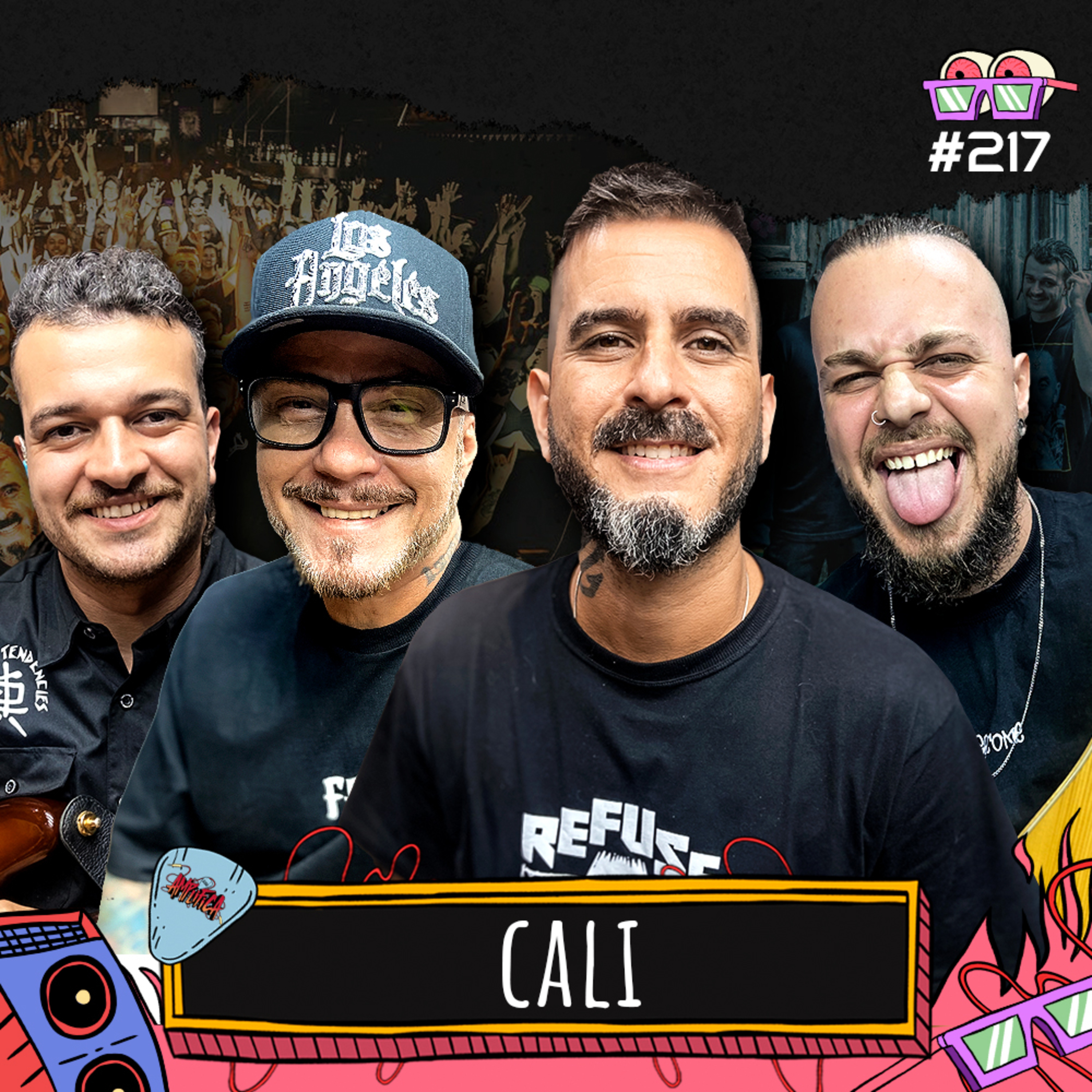 EGYPCIO + GRAVETO + LEO ROTA + JUNIOR BAZZ [CALI] - AMPLIFICA #217