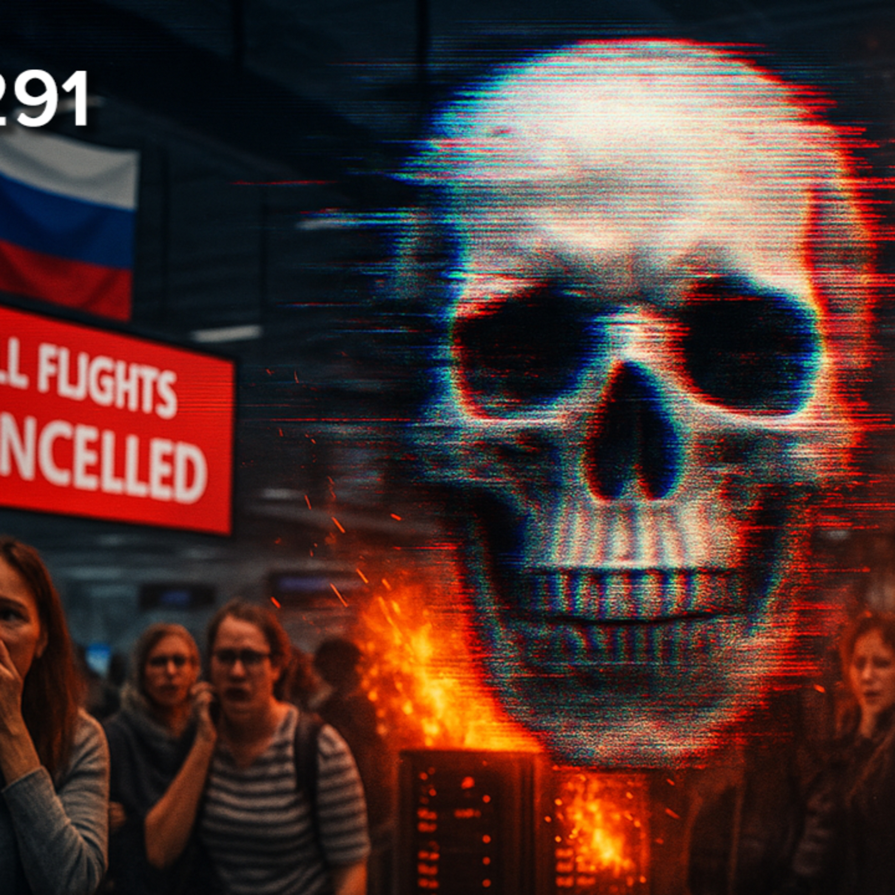 Ep#291 - Masivní kyberútok na ruský Aeroflot: Letadla na zemi a data pryč