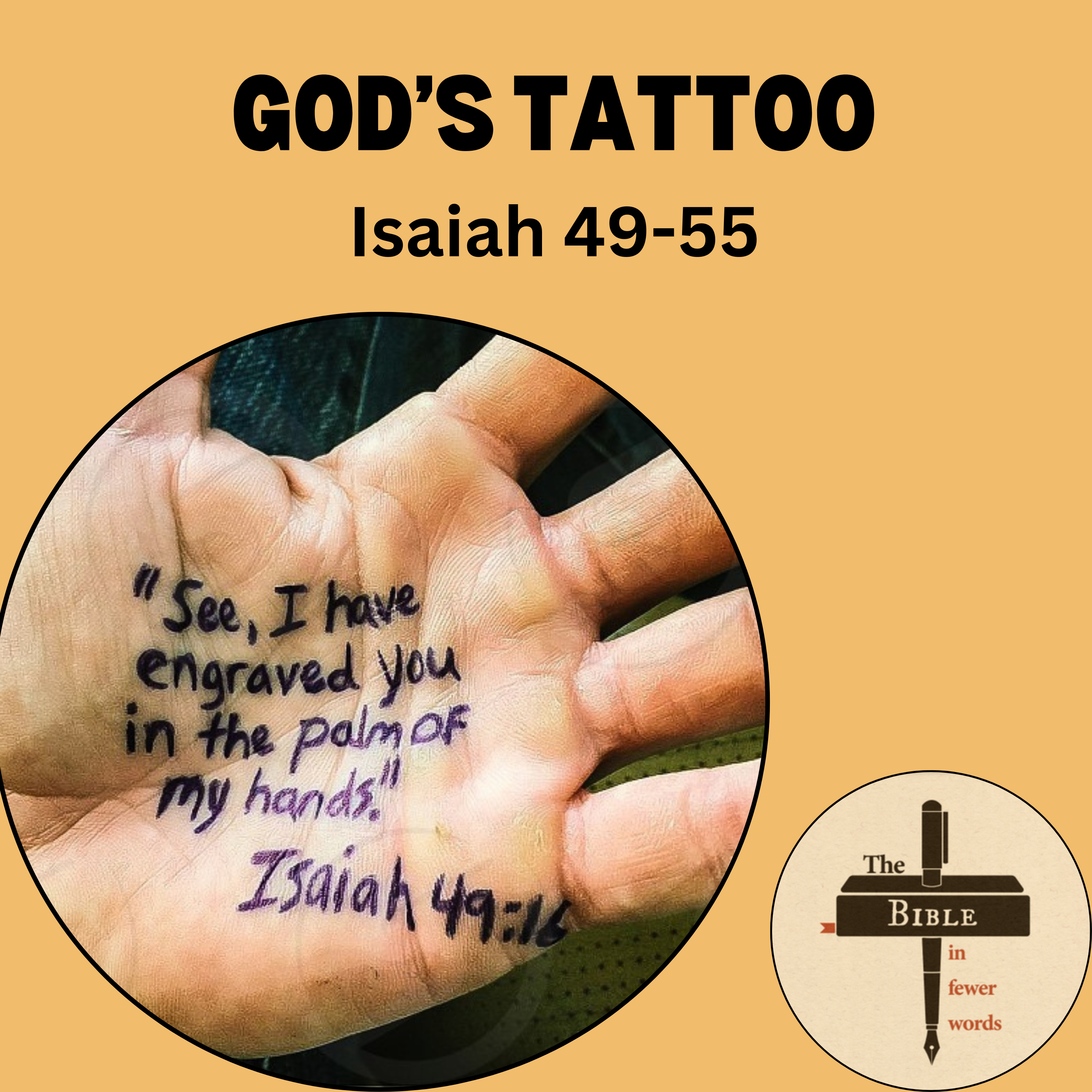 #186: Isaiah 49-55 | God's tattoo episode artwork