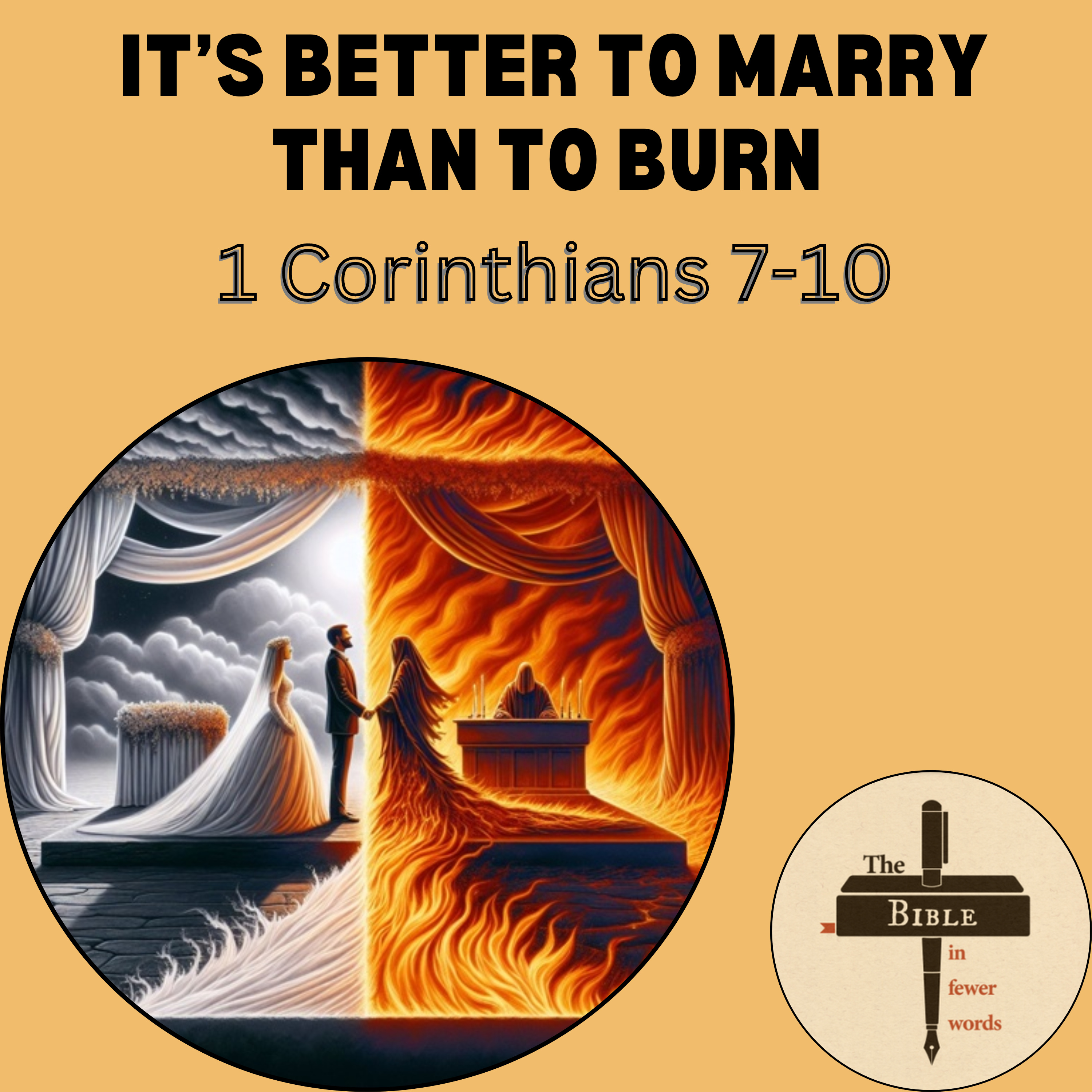 #282: 1 Corinthians 7-10 | It is good for a man not to touch a woman episode artwork