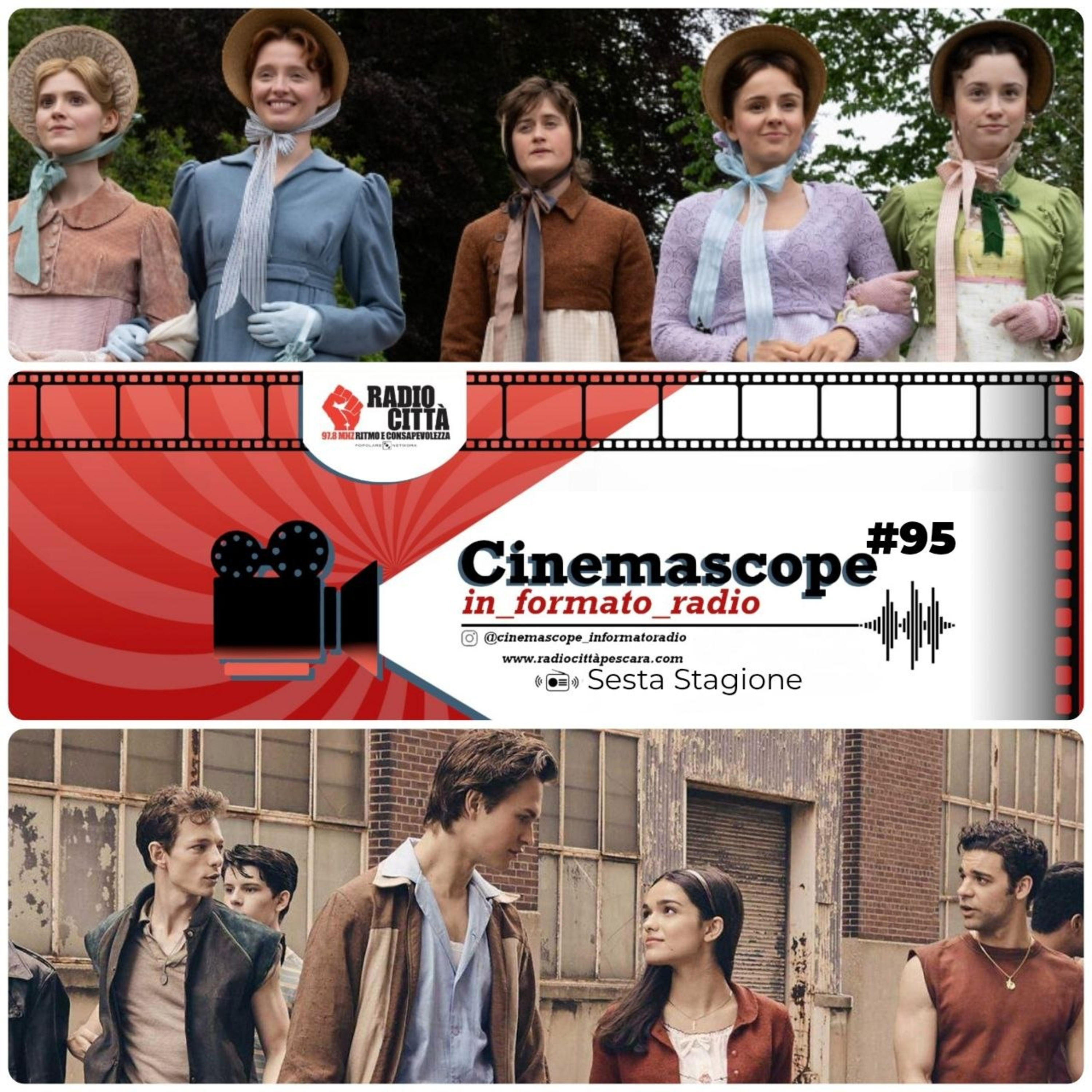 Cinemascope #95 LIVE! West Side Story (2021) e The Other Bennet Sister episode artwork