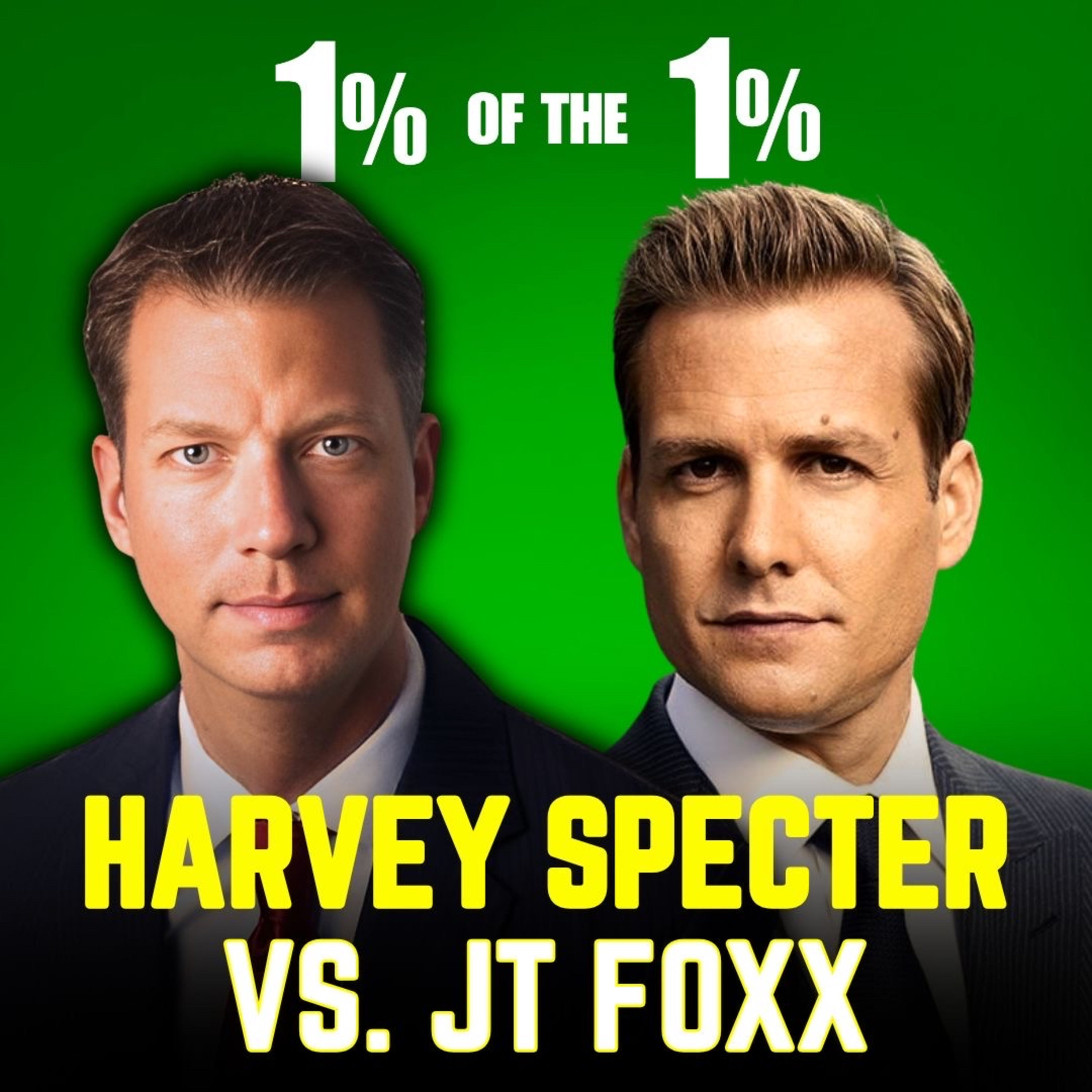 #148: Harvey Spector vs JT Foxx interview. Insider insights on being on the show Suits. episode artwork