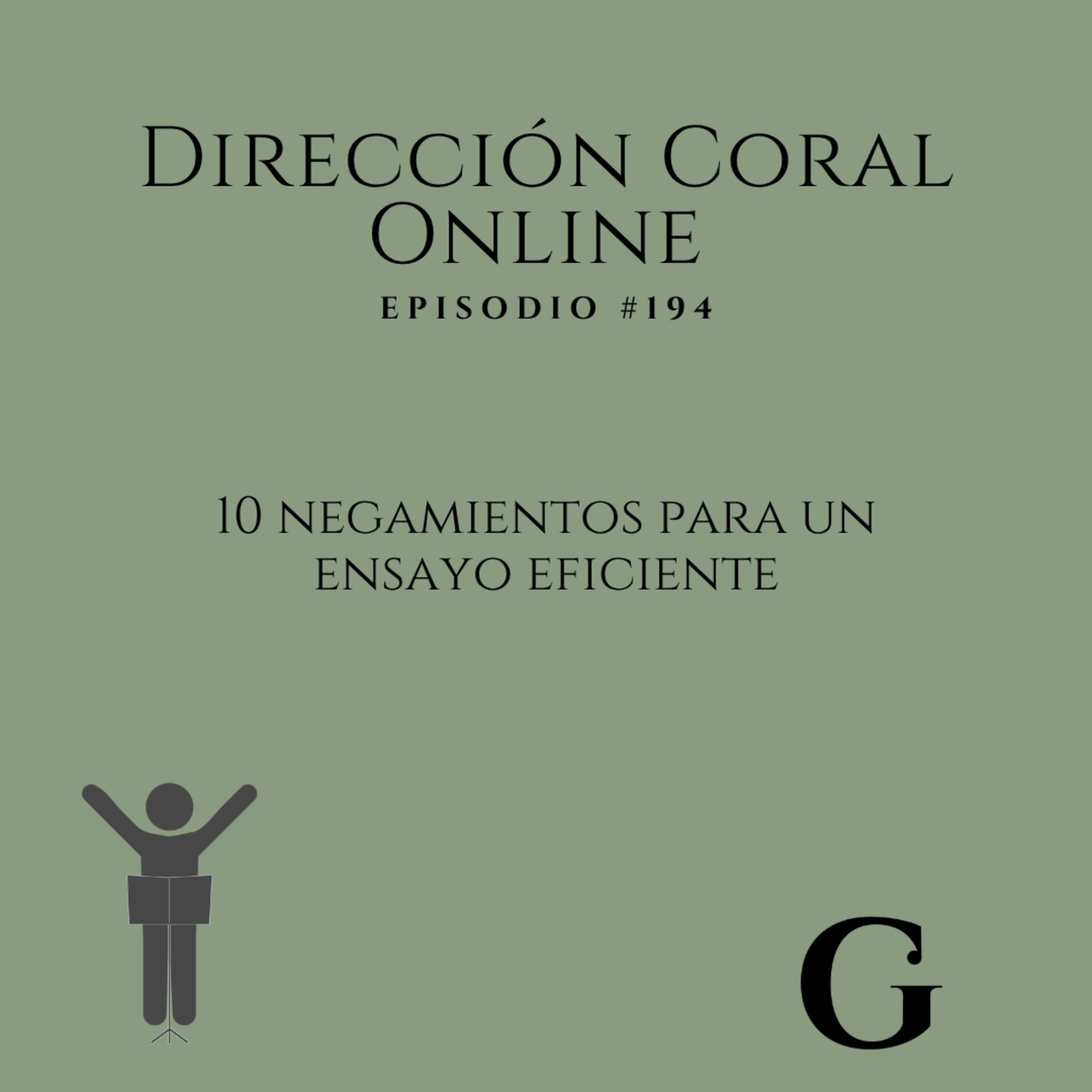 10 negamientos para un ensayo eficiente episode artwork