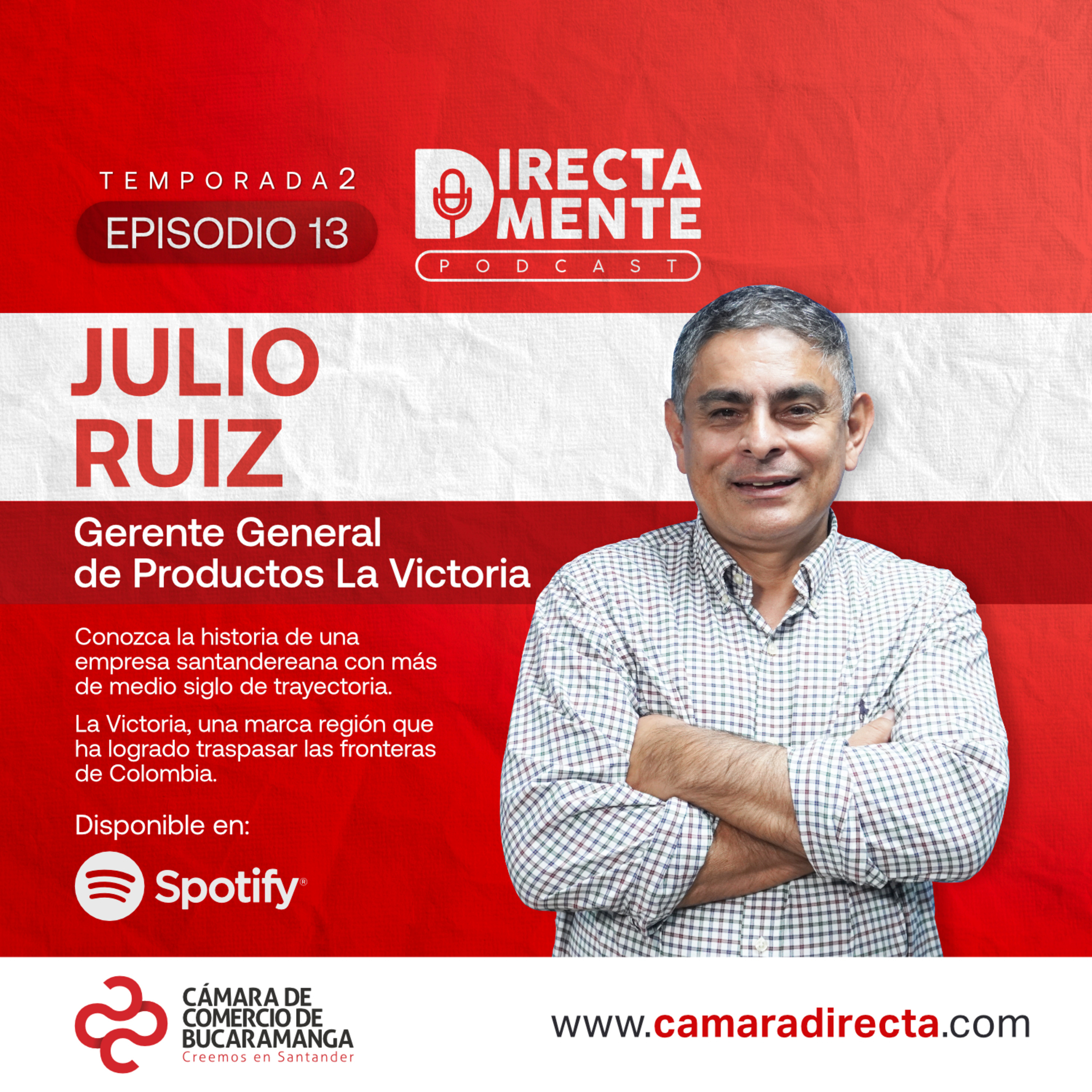 Directamente con Julio Ruiz, presidente de productos La Victoria episode artwork