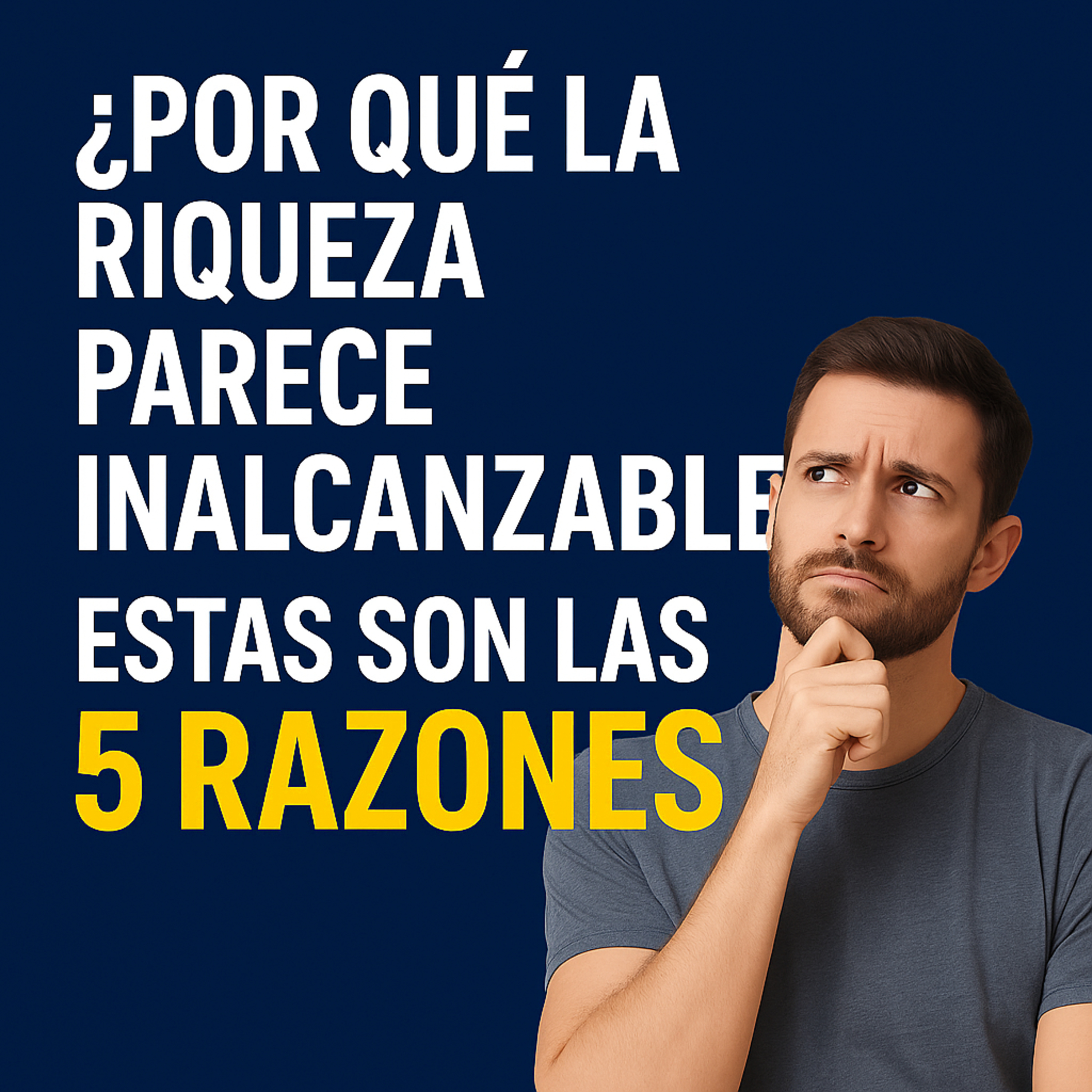 76. ¿Por Qué la Riqueza Parece Inalcanzable? Estas Son las 5 Razones